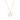 Sanem necklace 18k yellow gold finish