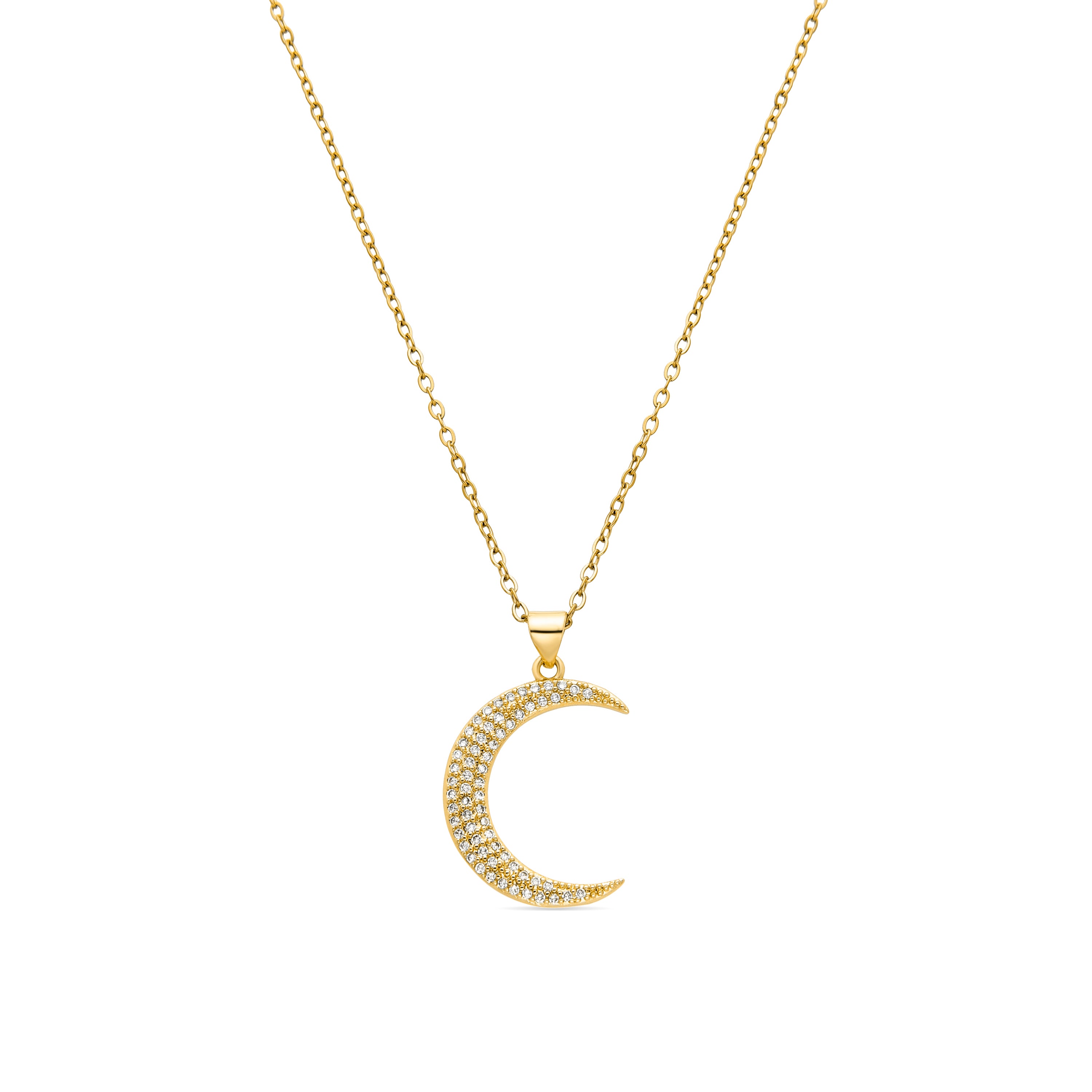 Deoko necklace 18k yellow gold finish