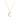 Deoko necklace 18k yellow gold finish