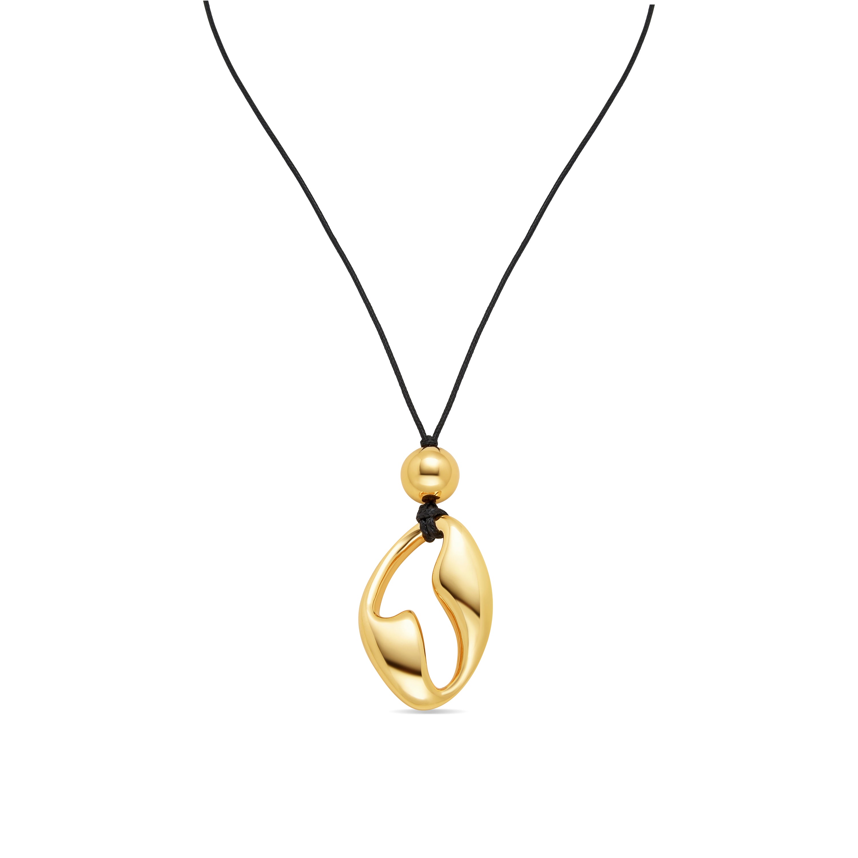 Colar acabado em ouro amarelo de 18k - Amthy