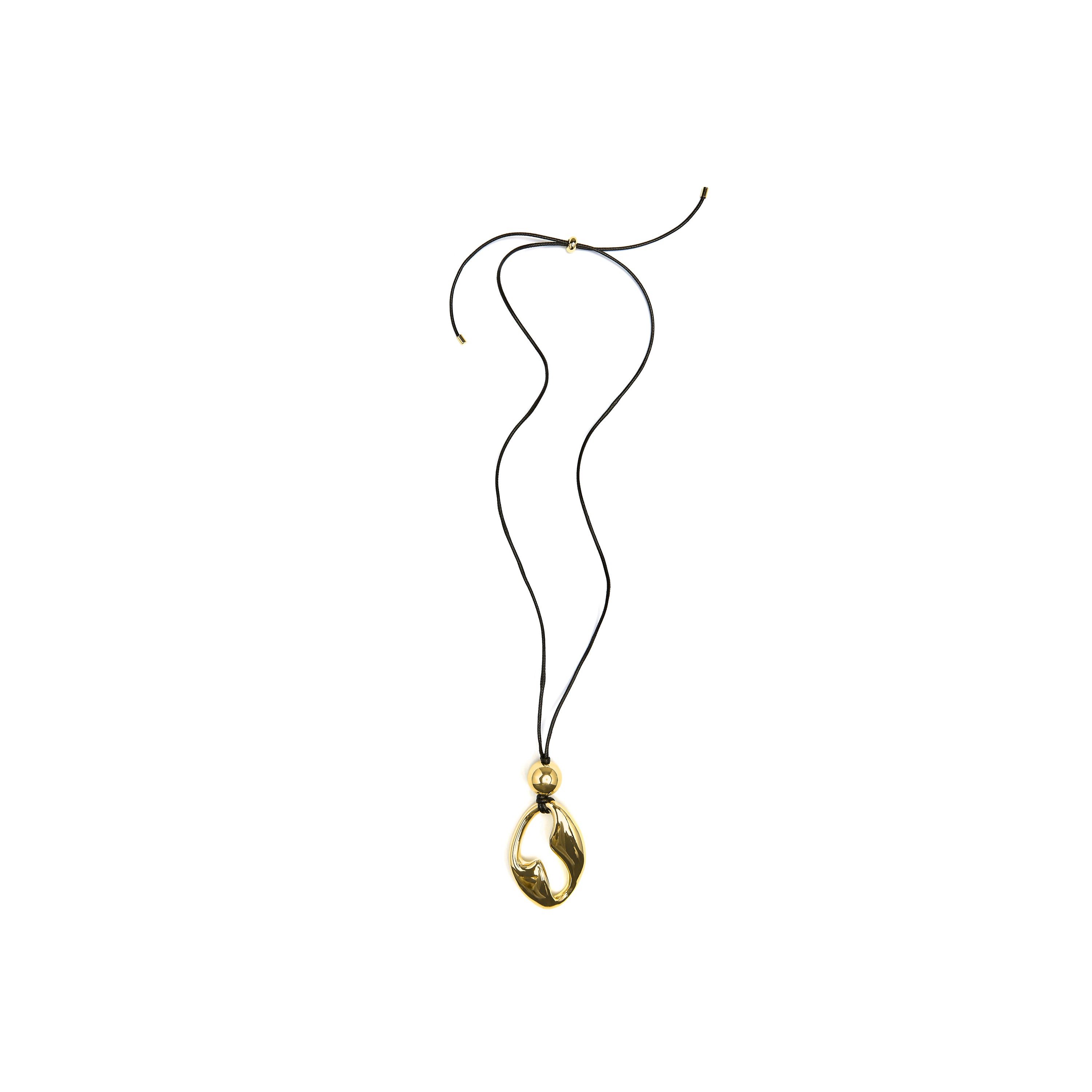 Colar acabado em ouro amarelo de 18k - Amthy
