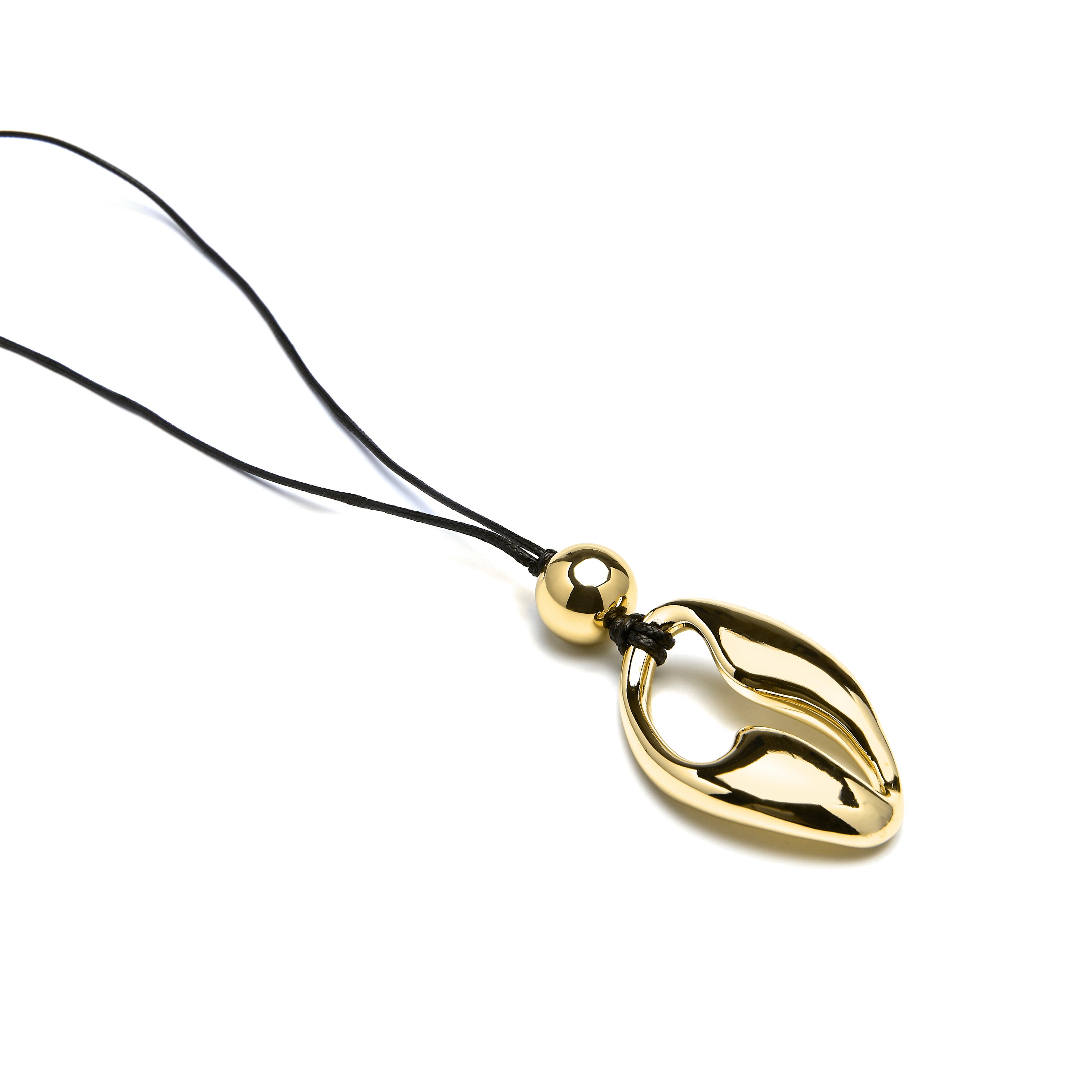 Colar acabado em ouro amarelo de 18k - Amthy