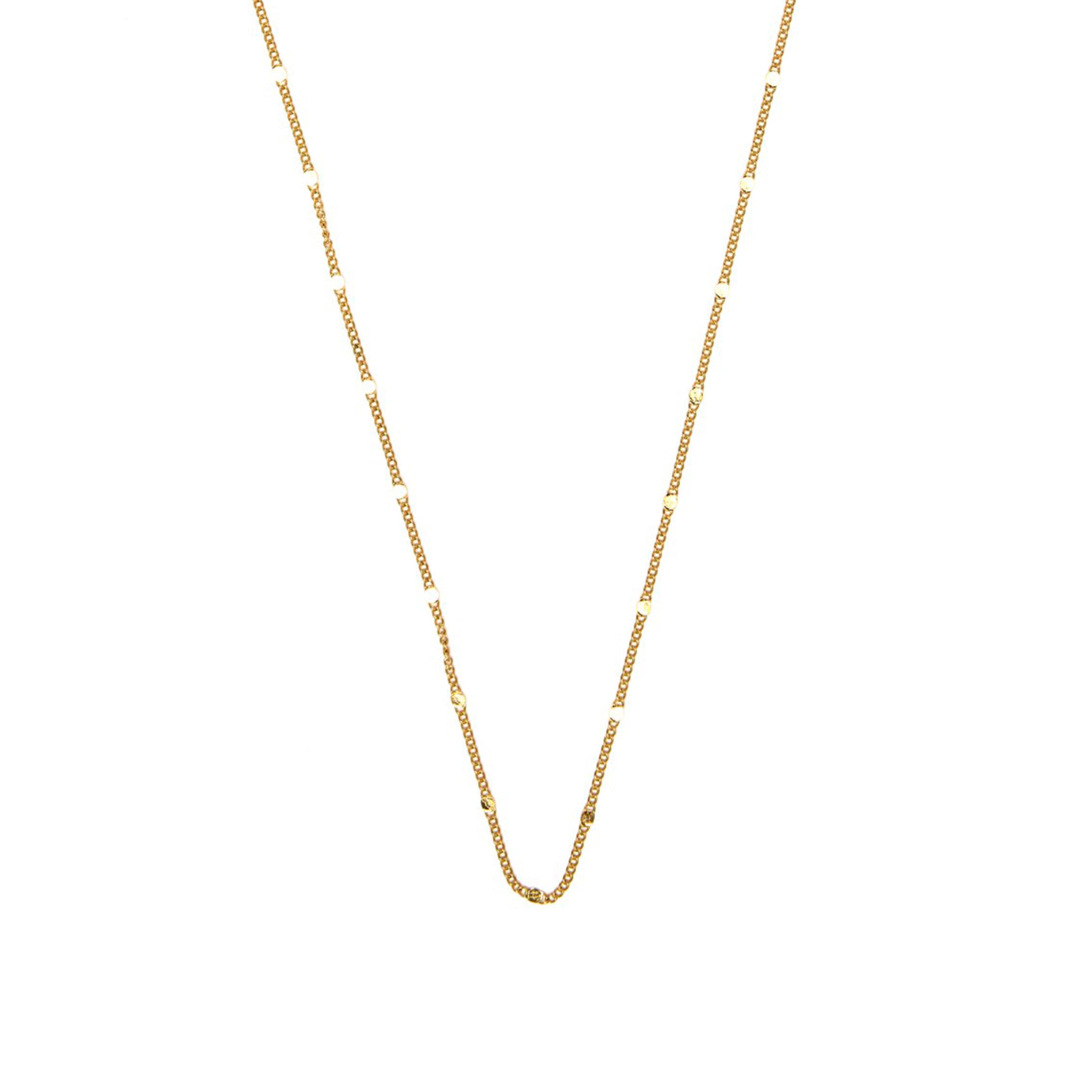 42cm necklace finished in 18k Yellow Gold - Dimha