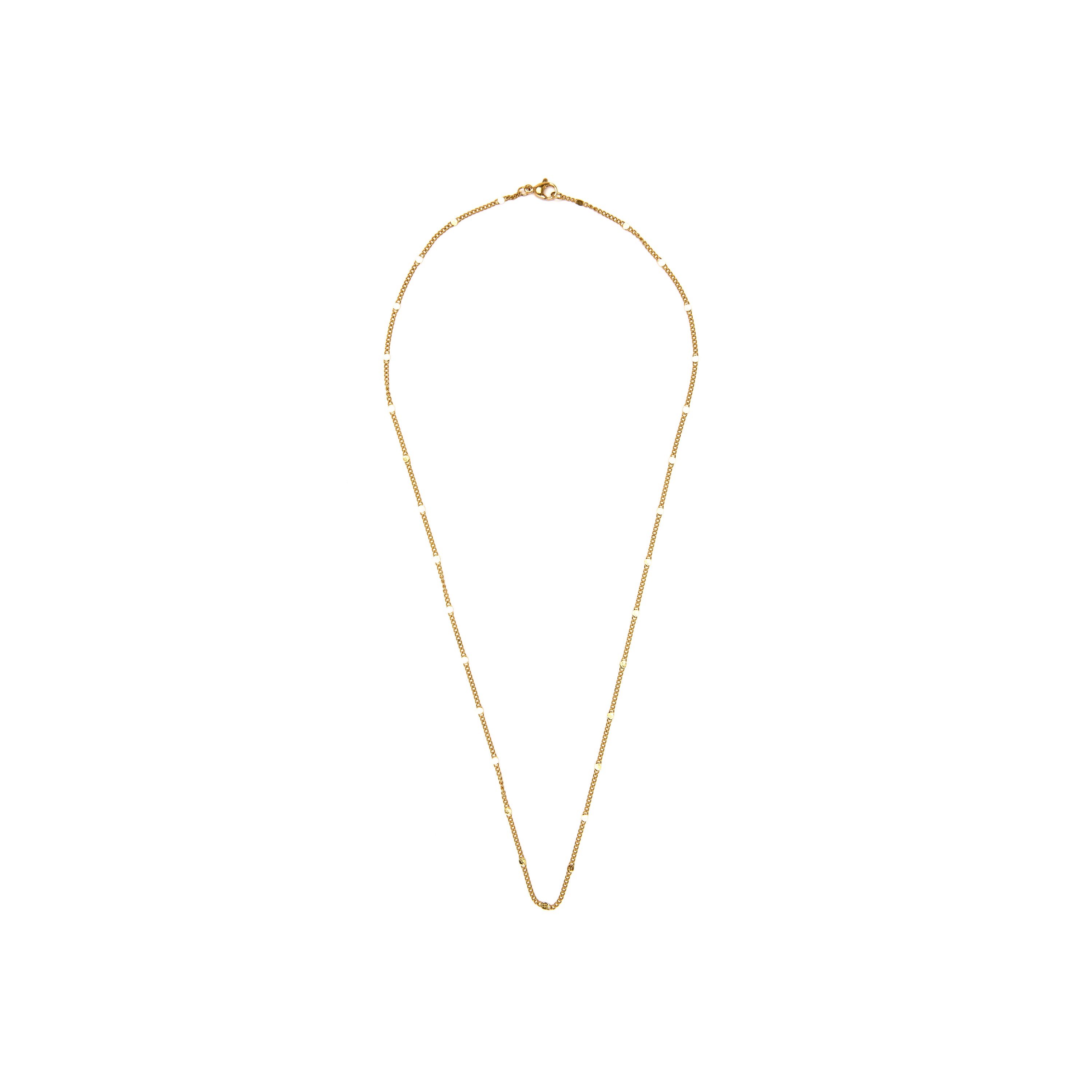 42cm necklace finished in 18k Yellow Gold - Dimha