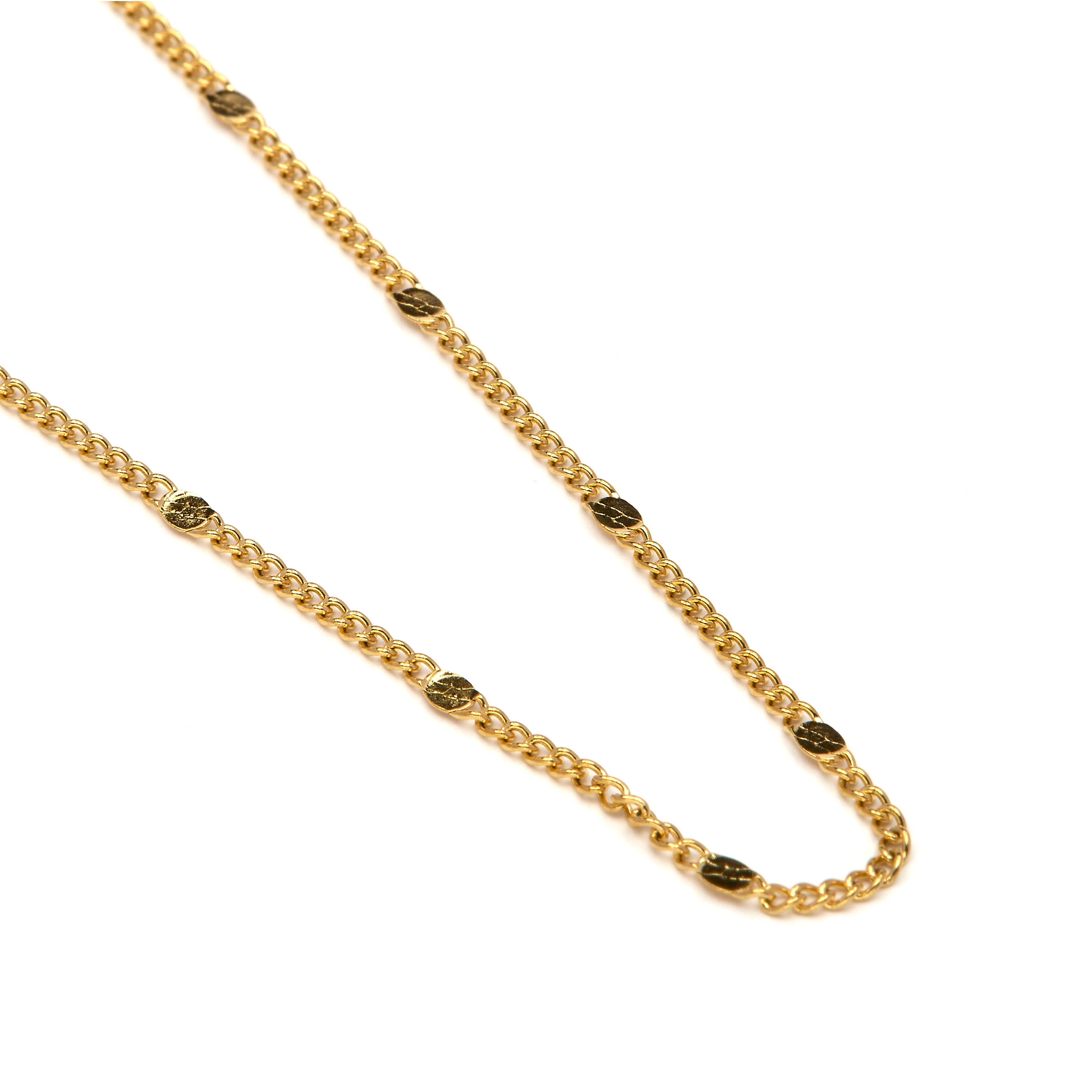 42cm necklace finished in 18k Yellow Gold - Dimha