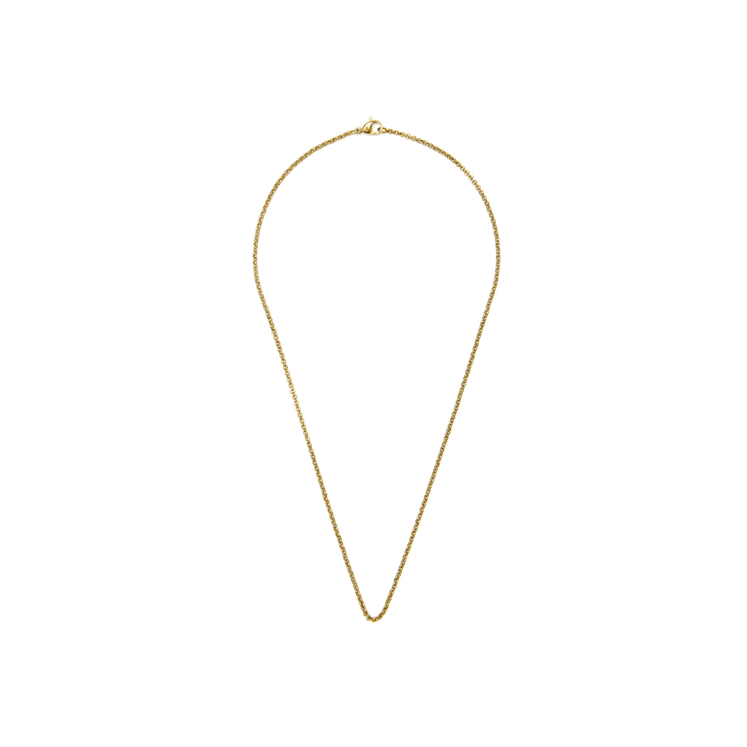 Collar de 45cm acabado en Oro Amarillo de 18k - Akido