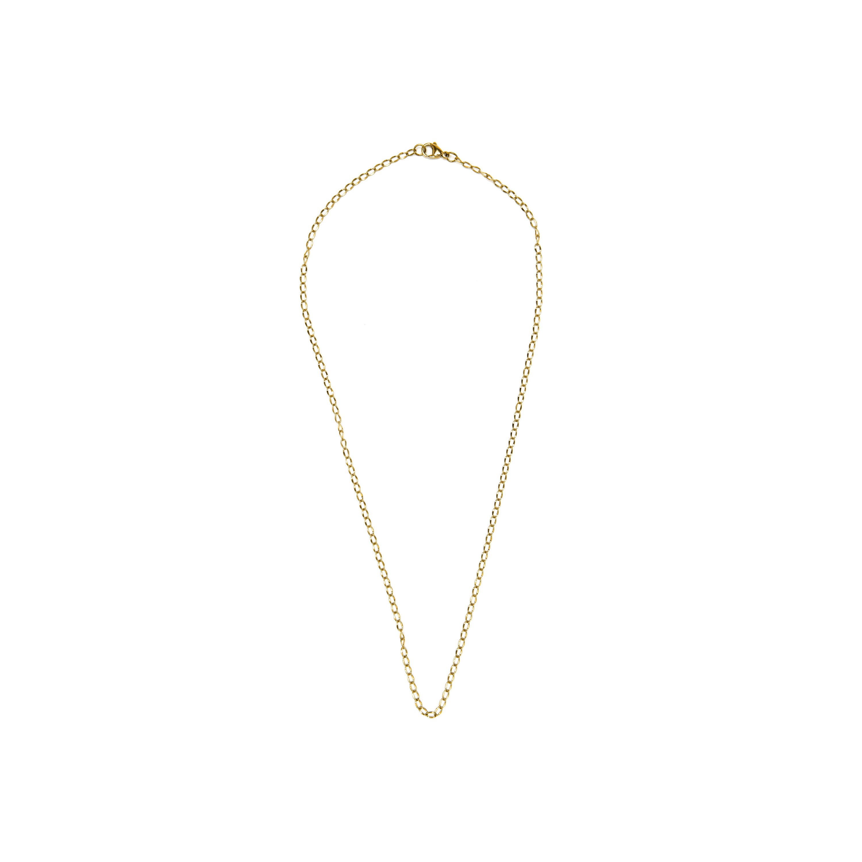 Collar de 45cm acabado en Oro Amarillo de 18k - Zalo