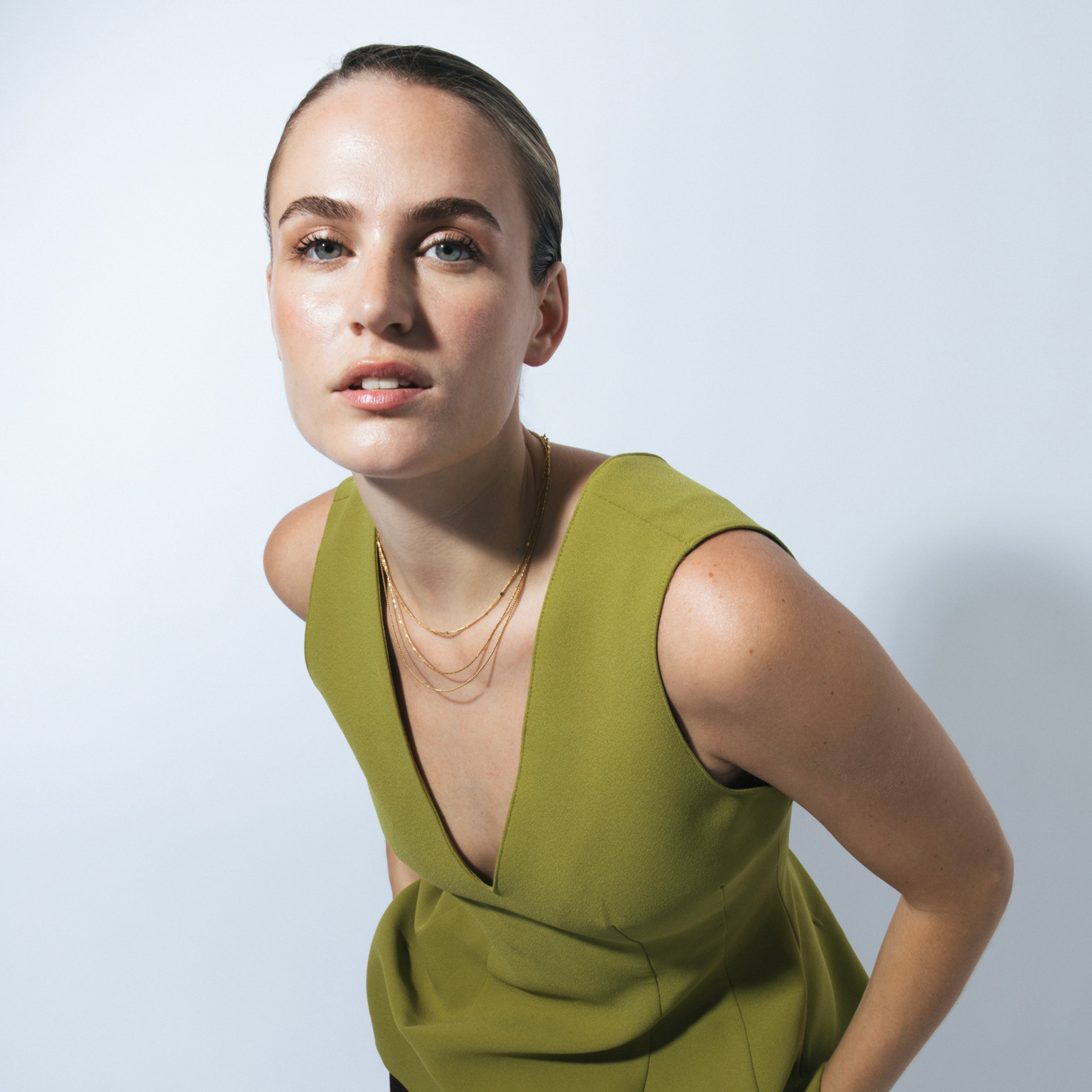 Collar de 45cm acabado en Oro Amarillo de 18k - Axio