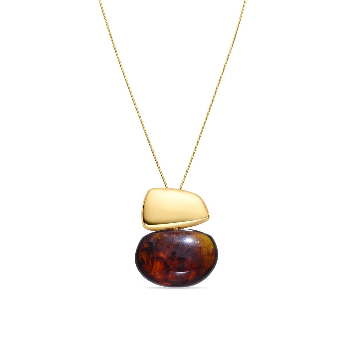 Collar Doomdur acabado oro amarillo 18k - Doomdur