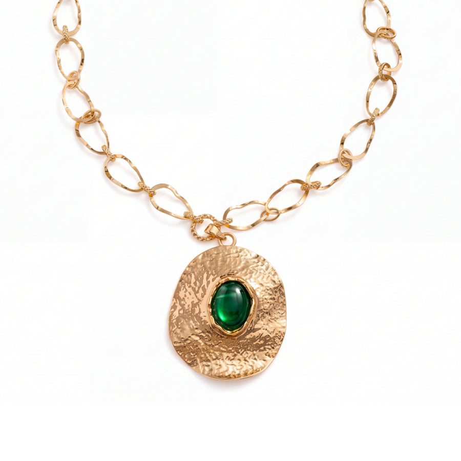 Collar acabado en oro amarillo de 18k - Verzorg