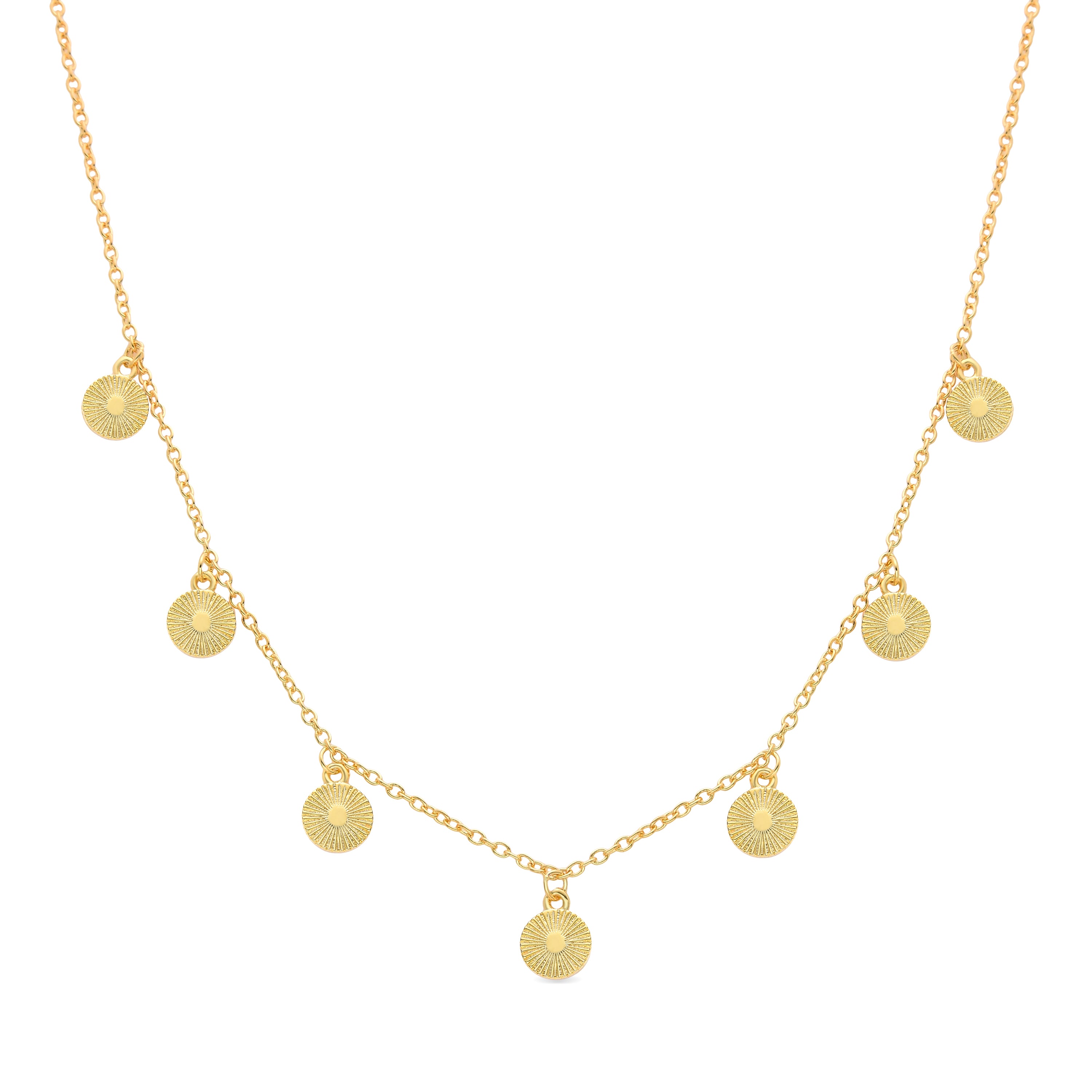 Balark necklace finished in 18 kt yellow gold