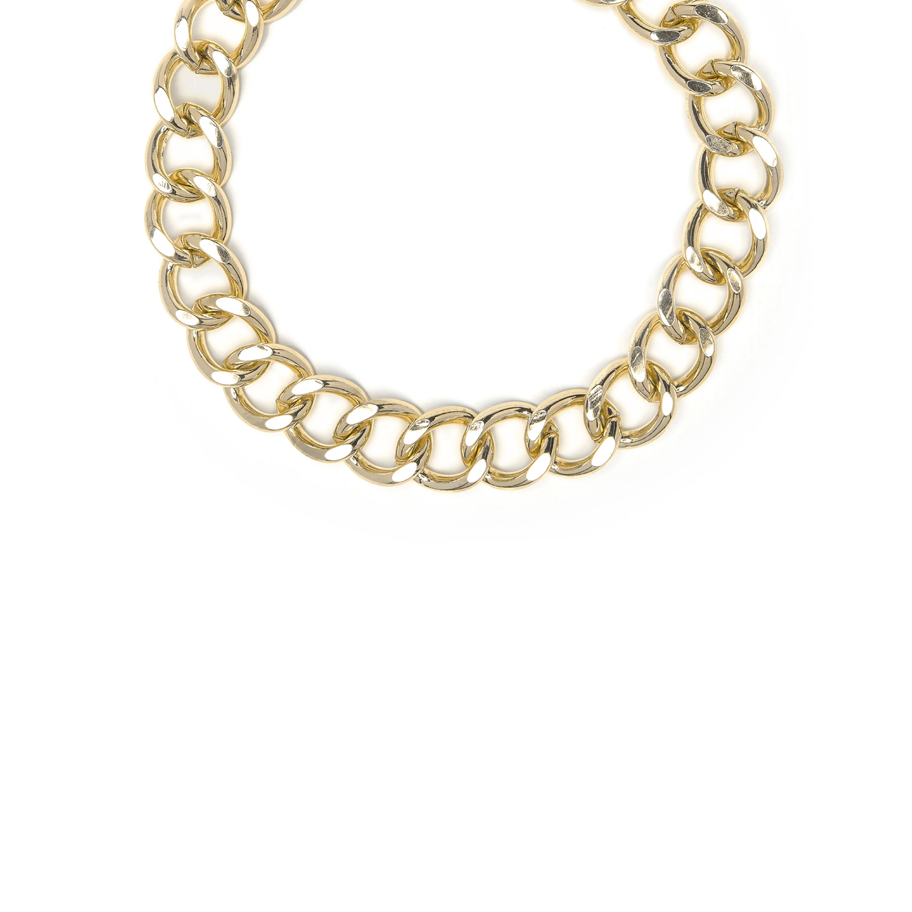 Halskette 45cm mit 18k Gelbgold-Finish - Moba