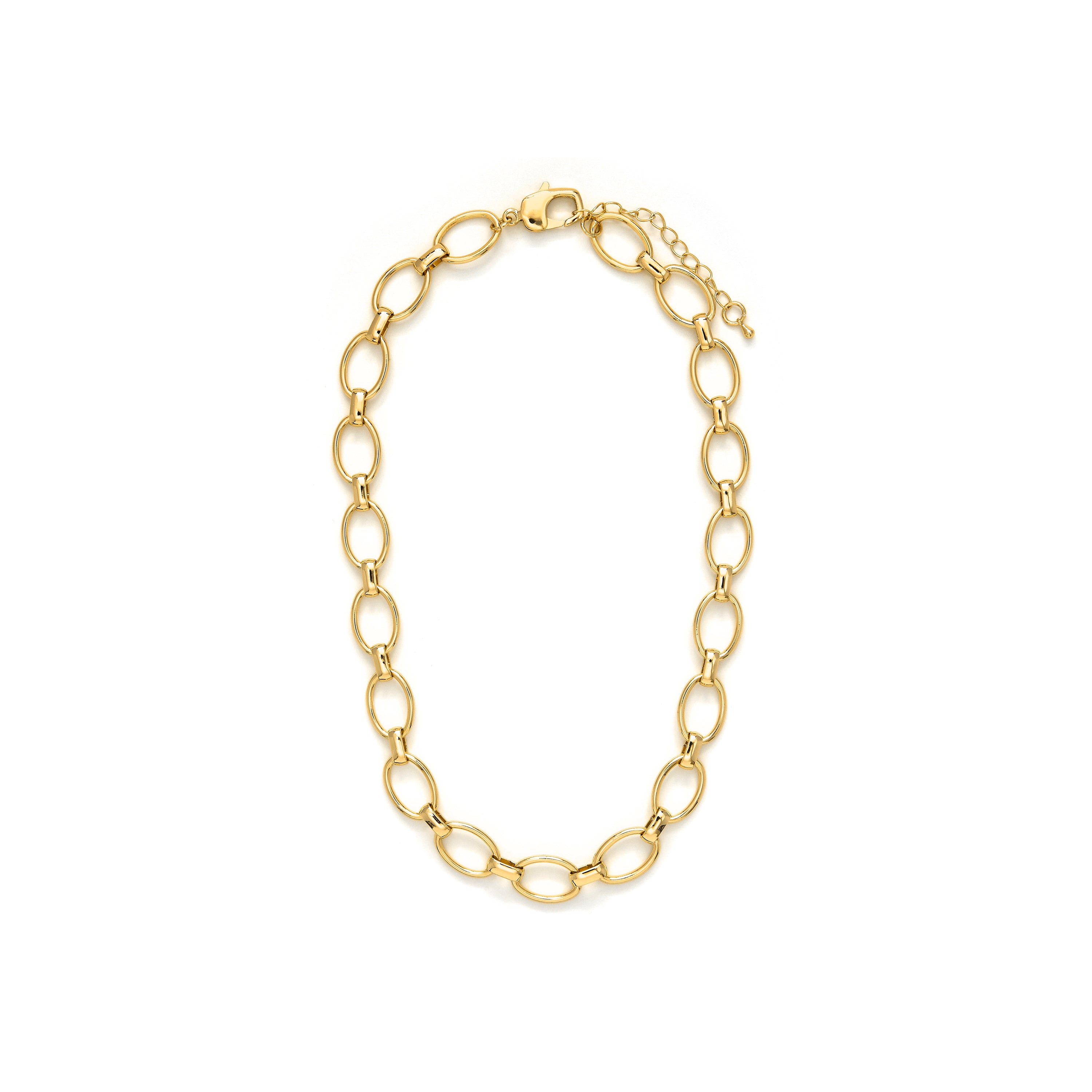 Collar de 42cm acabado en Oro Amarillo de 18k - Ciati