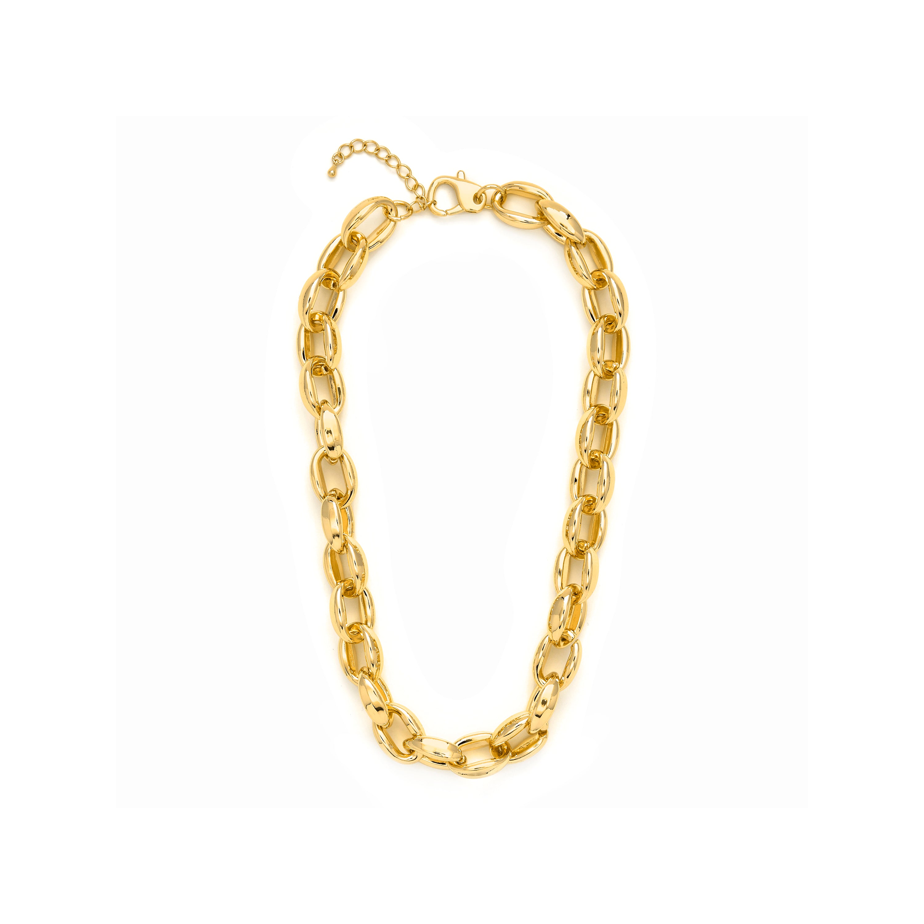 Collier de 45cm finition Or Jaune 18k - Aula