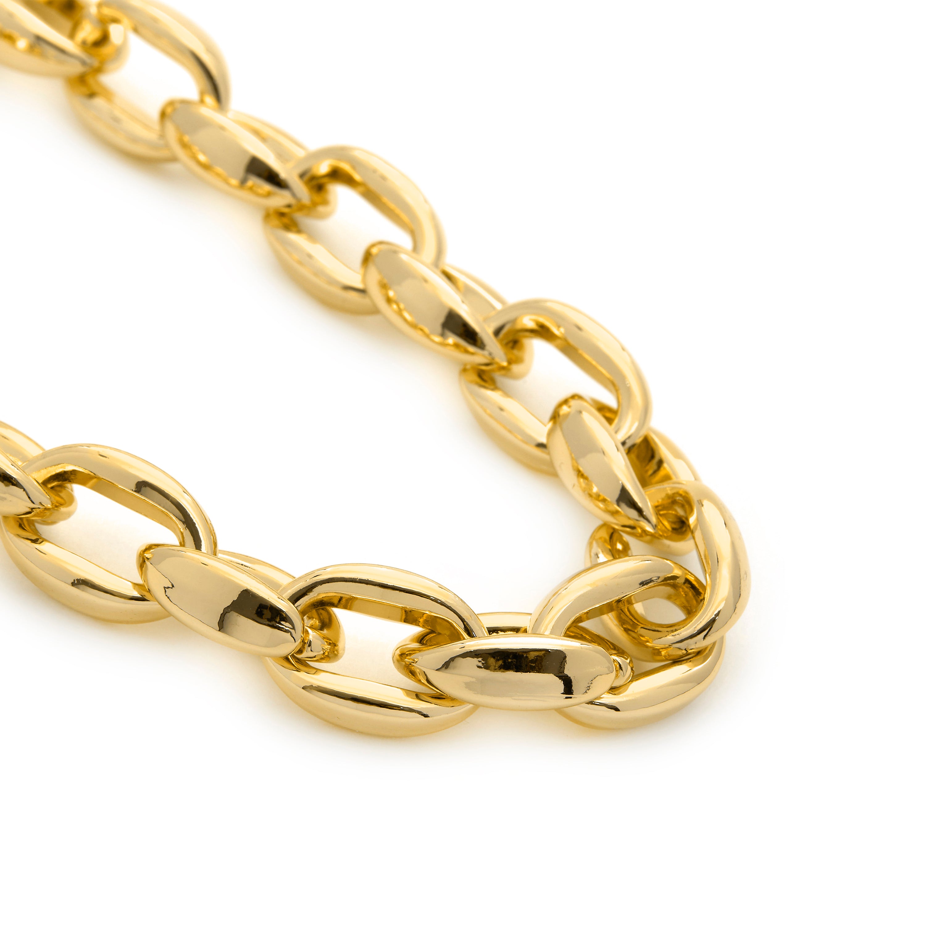 Collier de 45cm finition Or Jaune 18k - Aula
