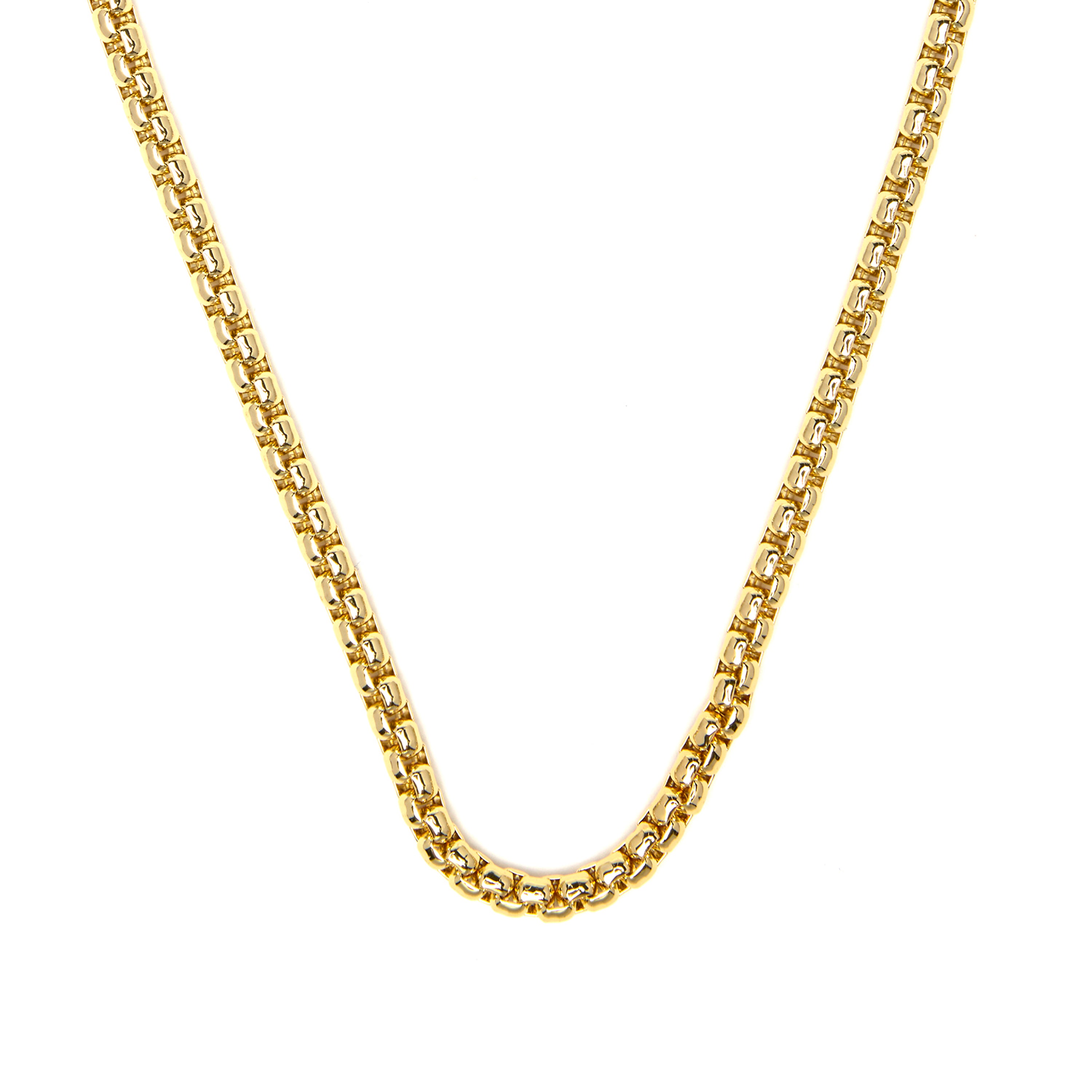 Colar de 42cm acabado em Ouro Amarelo de 18k - Zugiro