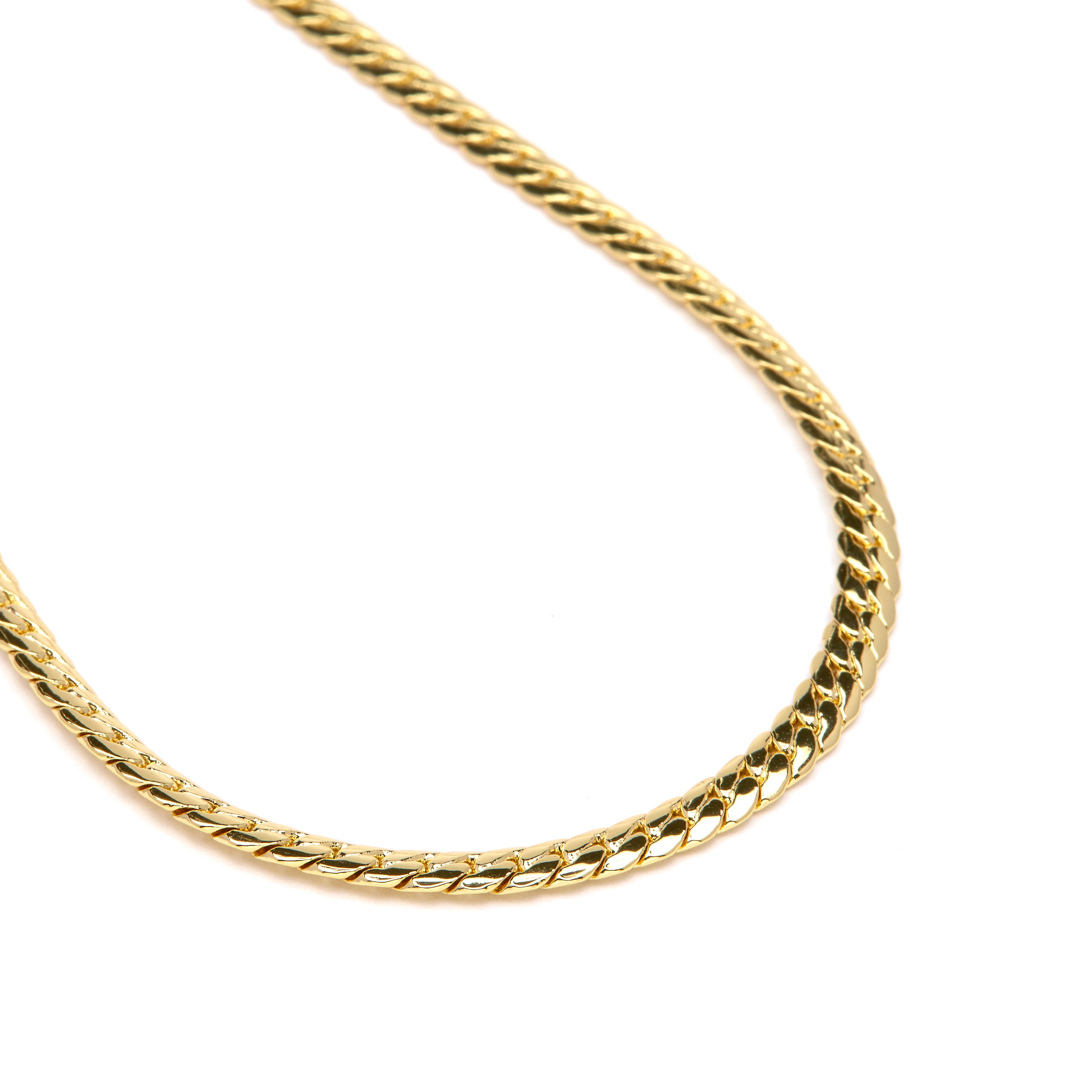 Collana da 47cm finitura in Oro Giallo 18k - Nanja