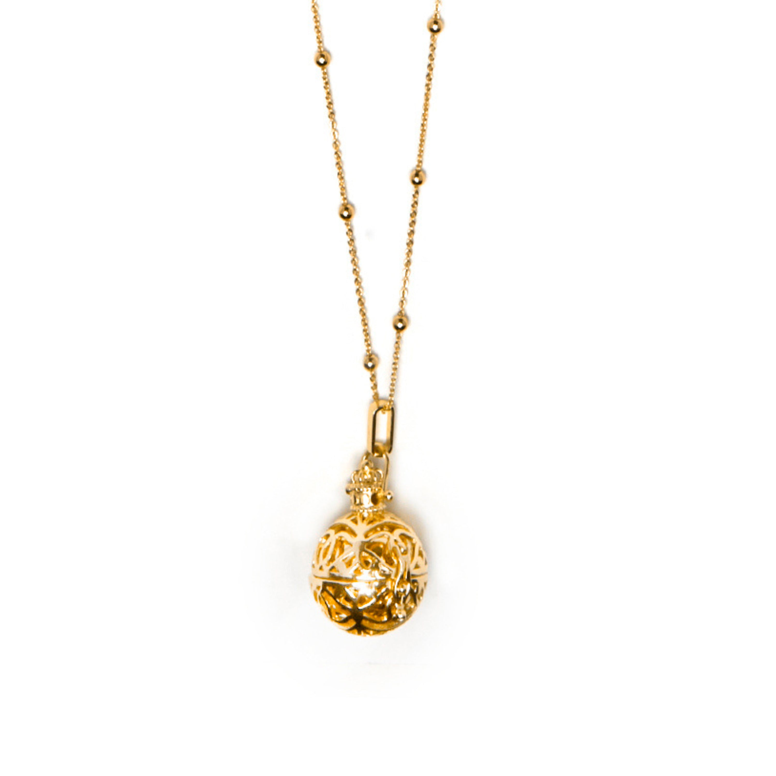 Halskette mit 18 Karat Gelbgold-Finish - Kalik