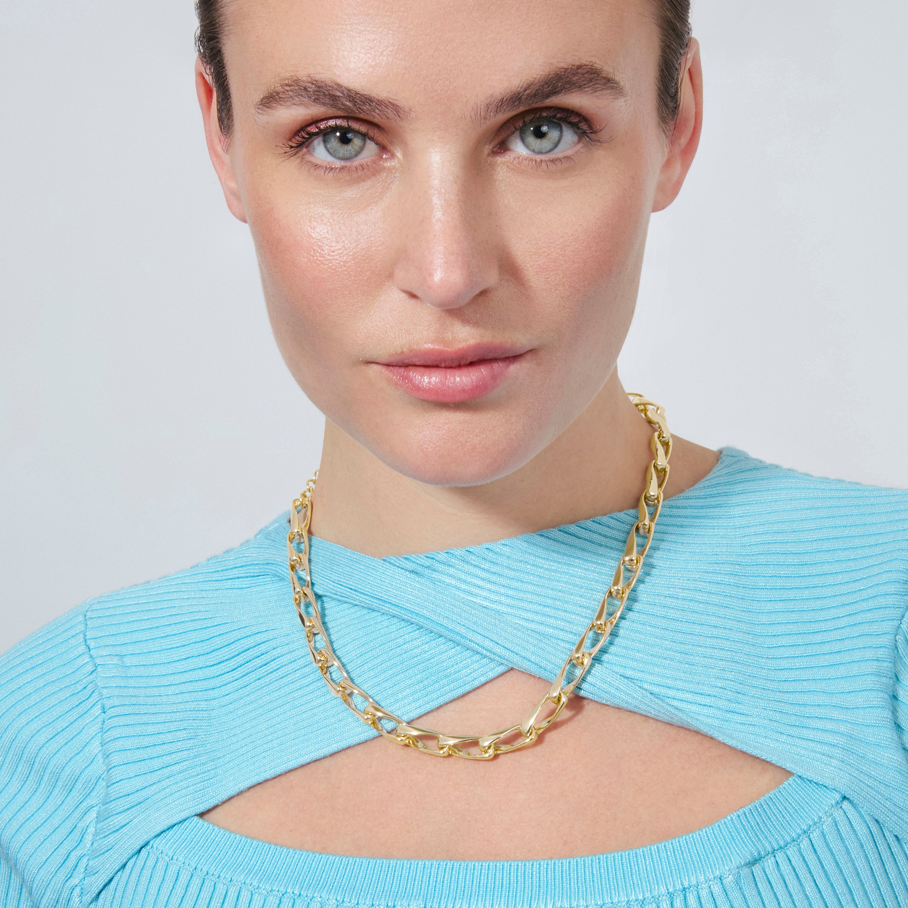 Collier finition or jaune 18 carats - Rikar
