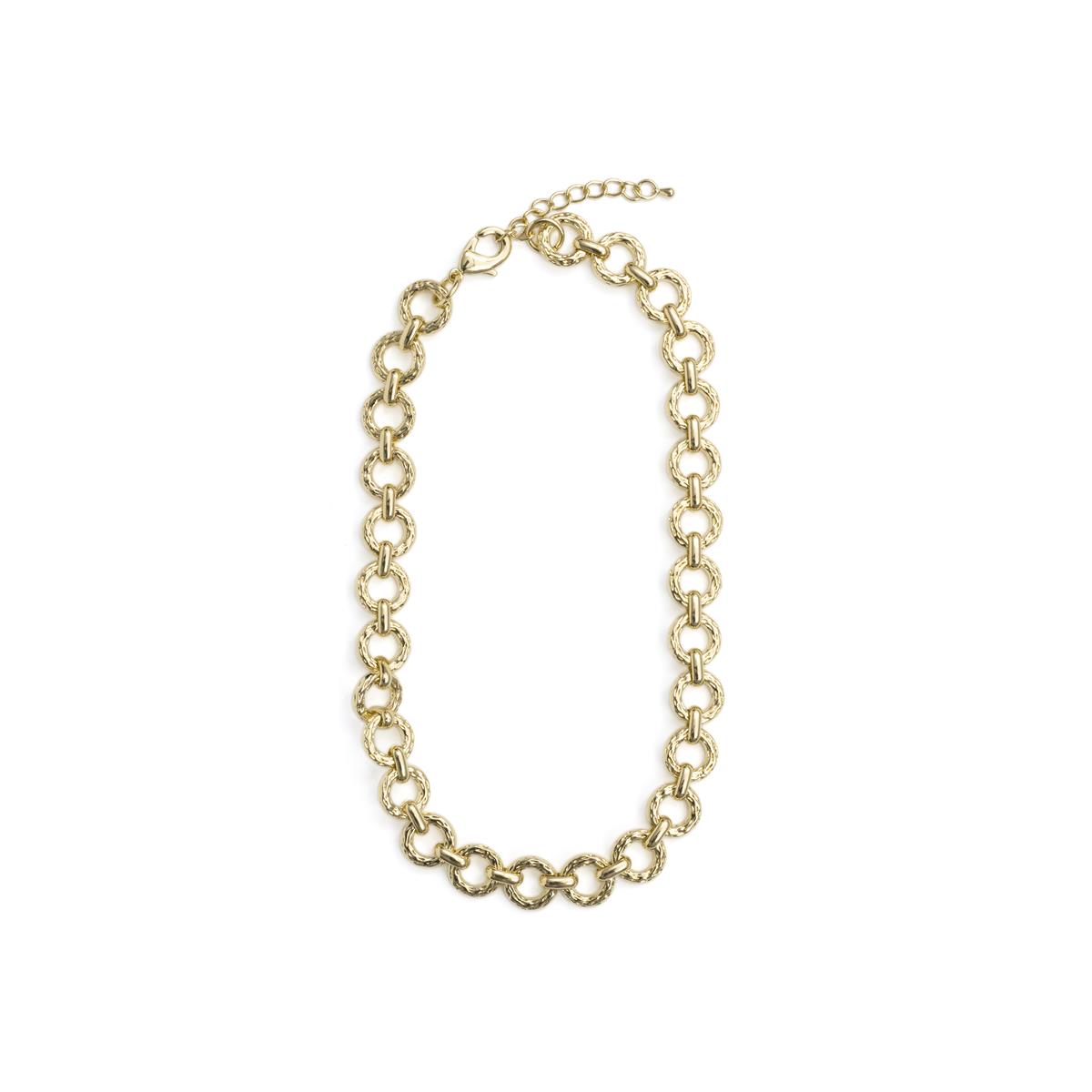 Collar acabado en oro amarillo de 18k - Nakye