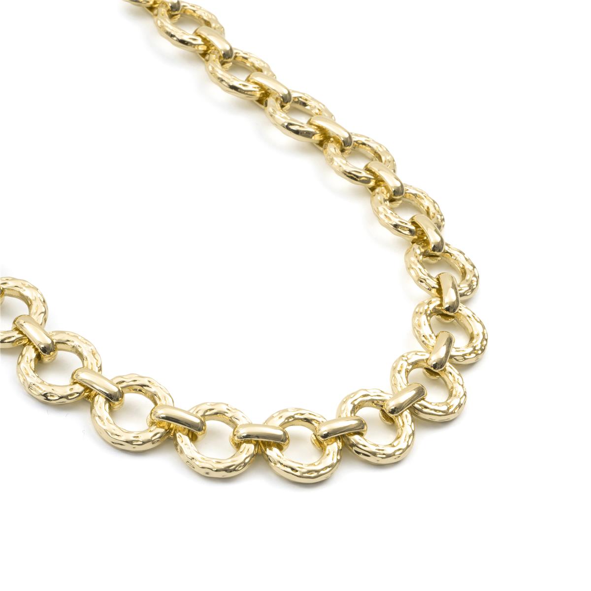 Collar acabado en oro amarillo de 18k - Nakye