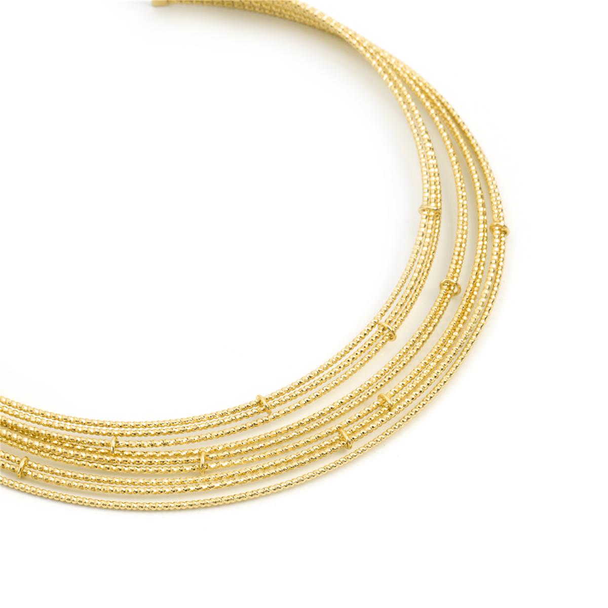 Collar Lisan acabado oro amarillo 18k - Lisan