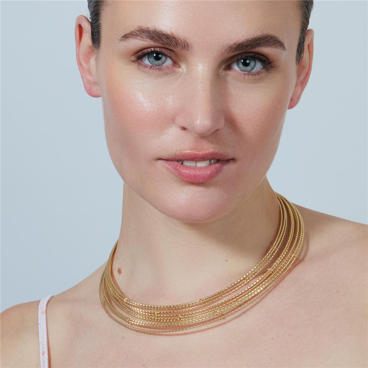 Collar Lisan acabado oro amarillo 18k - Lisan