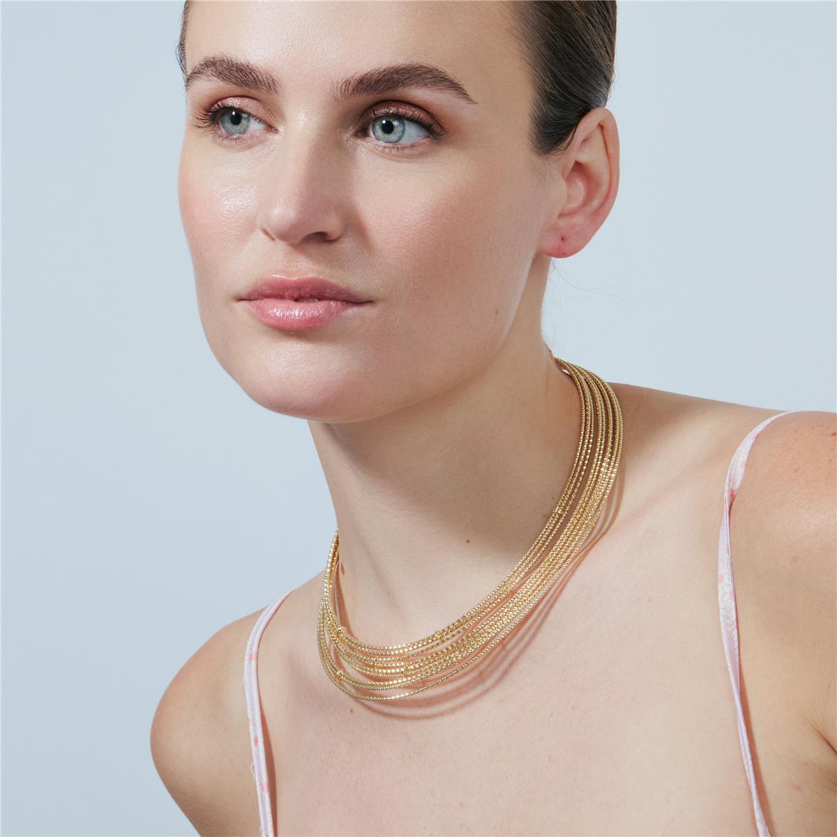 Collar Lisan acabado oro amarillo 18k - Lisan