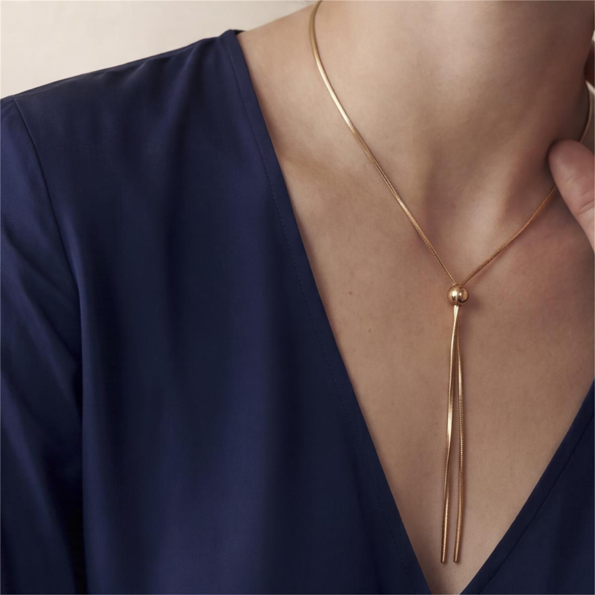 Collar Nakmiz acabado oro amarillo 18k - Nakmiz