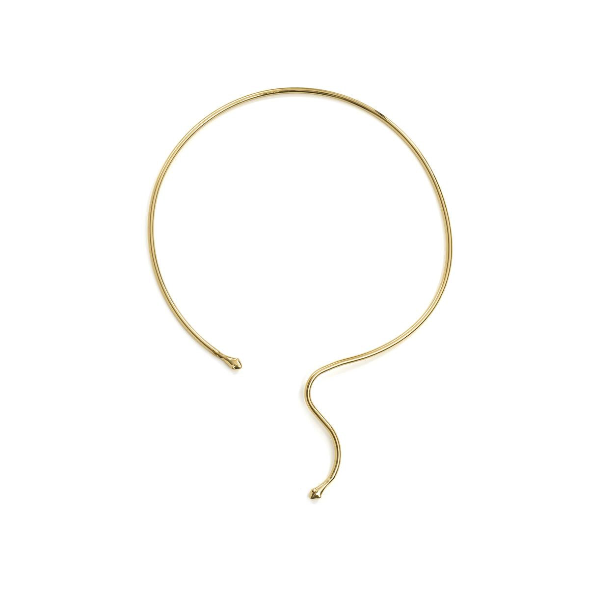 Collana finitura oro giallo 18k - Serphentia