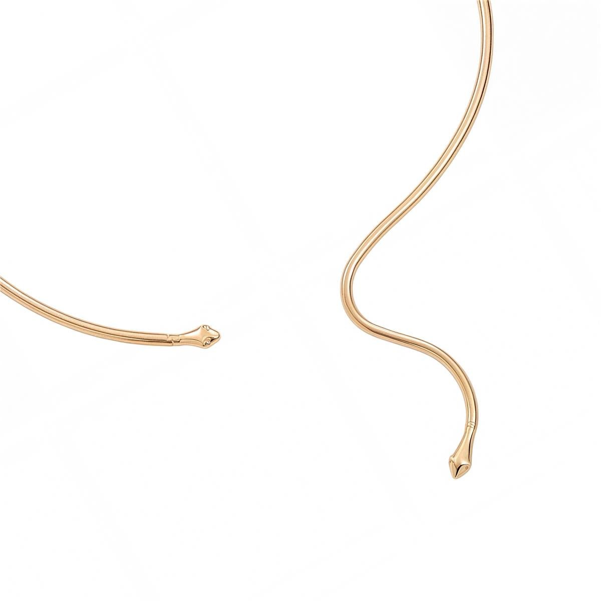 Collana finitura oro giallo 18k - Serphentia