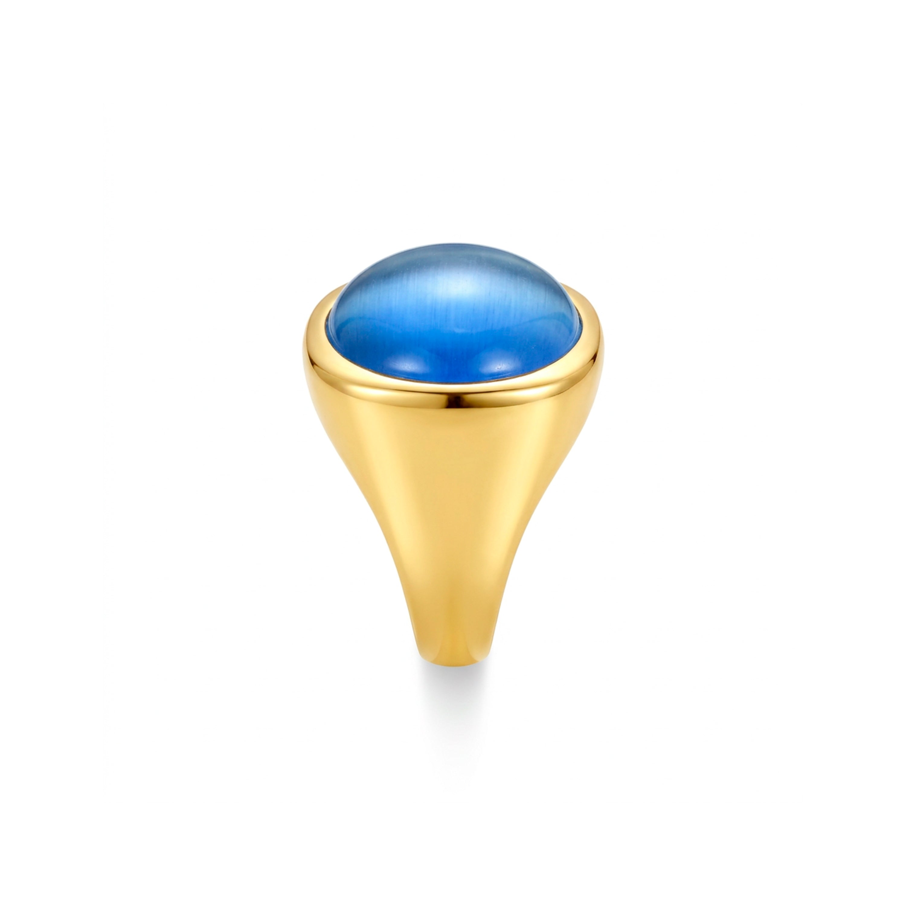 Anel Amarke acabamento ouro amarelo 18k - Amarke