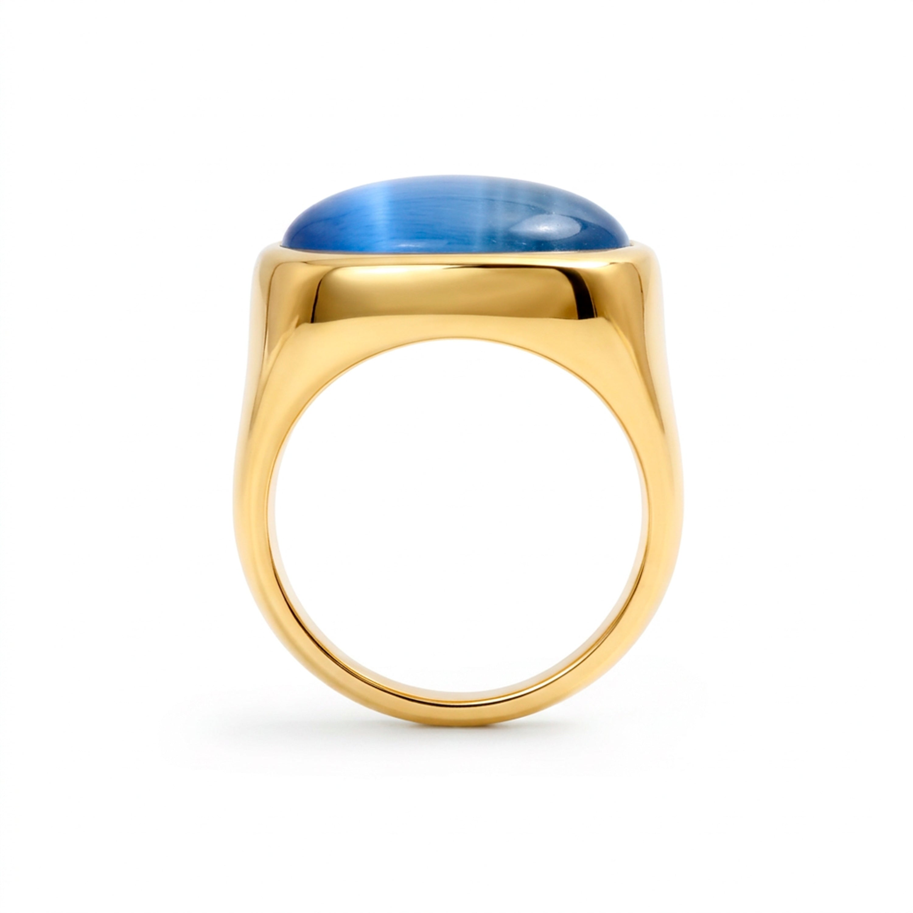 Anel Amarke acabamento ouro amarelo 18k - Amarke