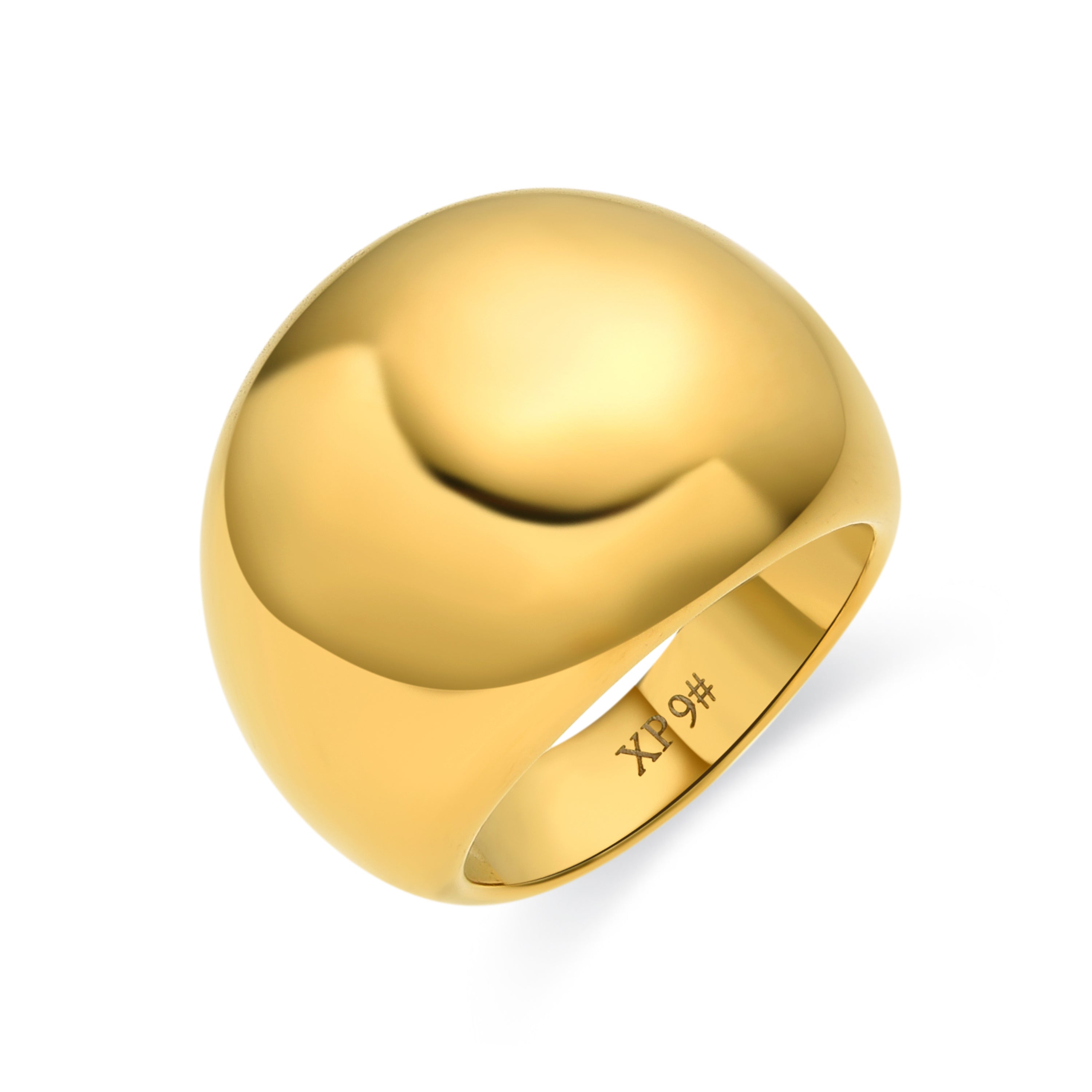 Ring mit 18k Gelbgold-Finish - Dalsam