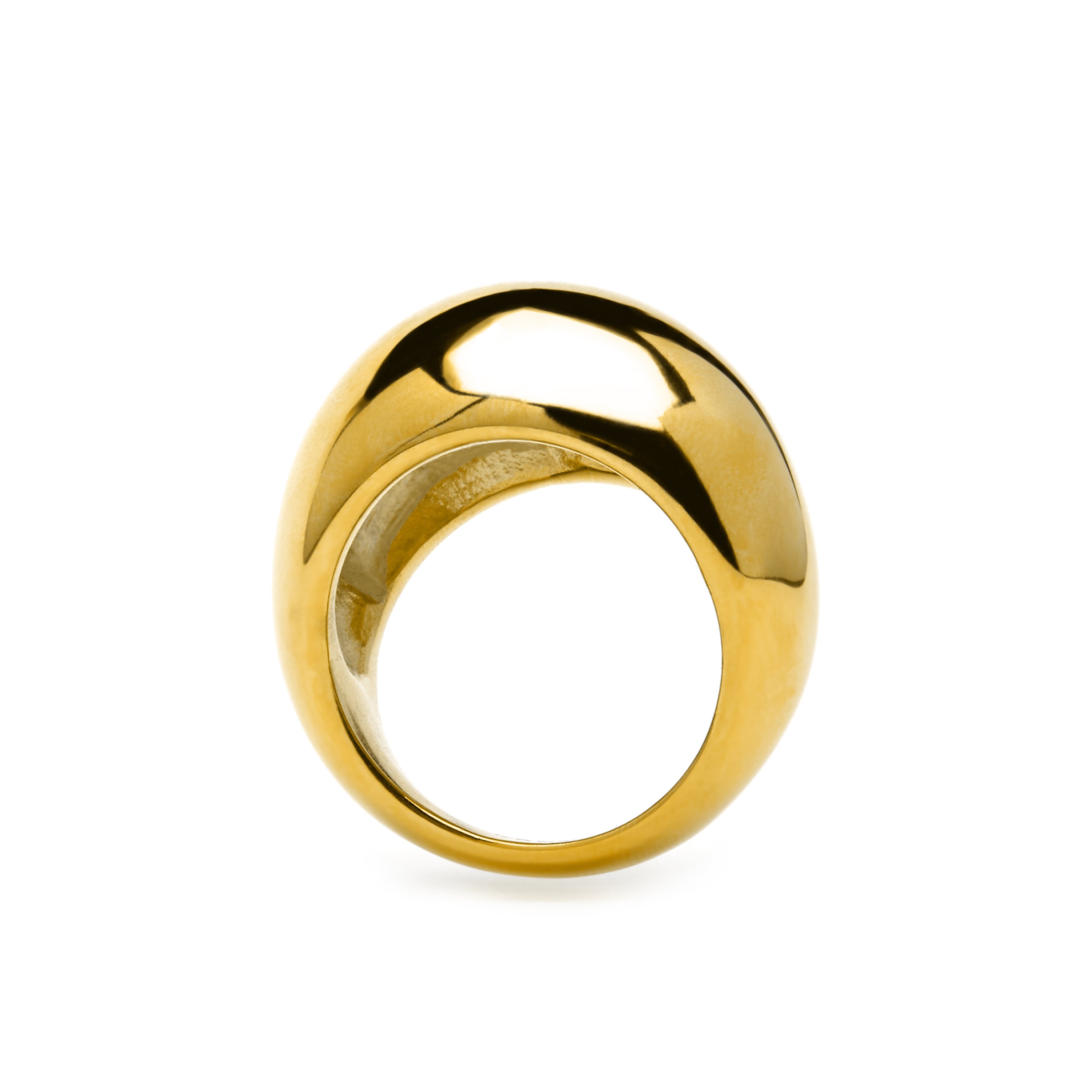 Ring mit 18k Gelbgold-Finish - Dalsam