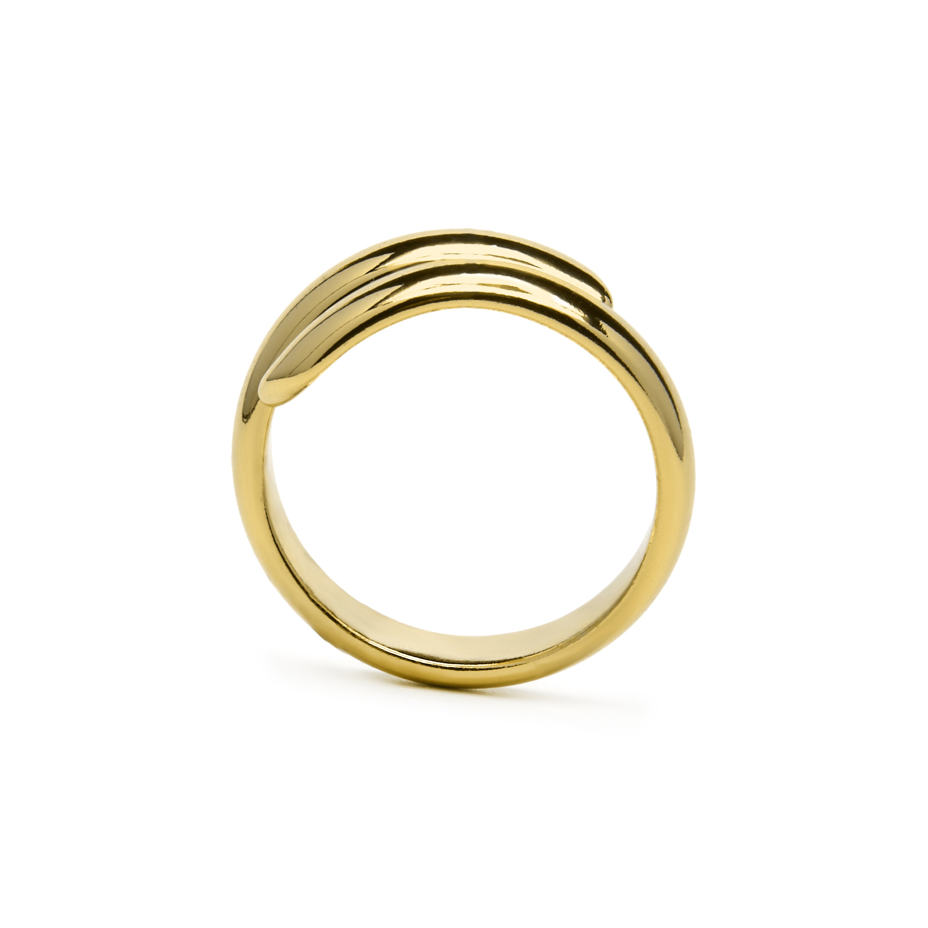 Ring mit 18k Gelbgold-Finish - Ririel