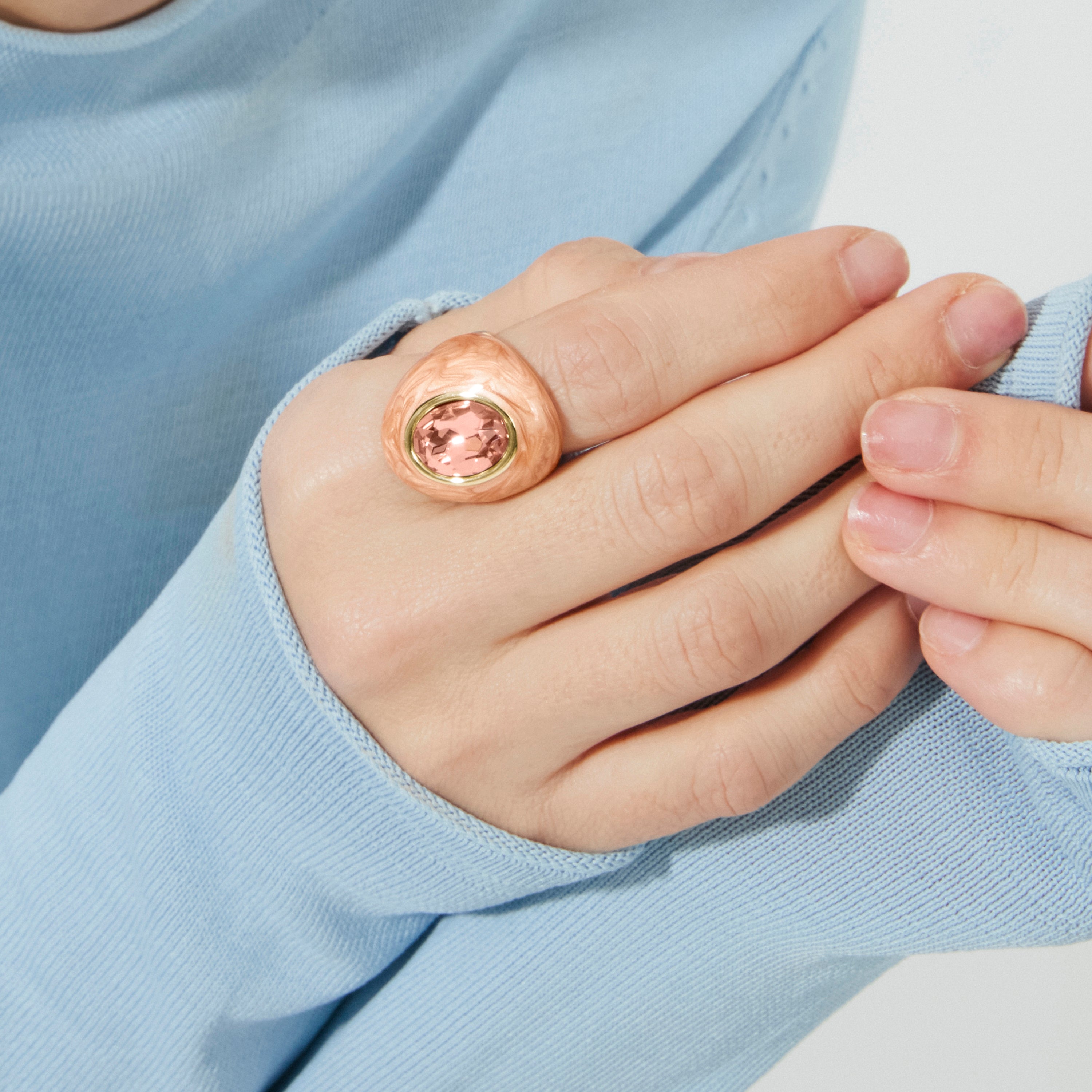 Anillo acabado oro amarillo 18k - Vuwe