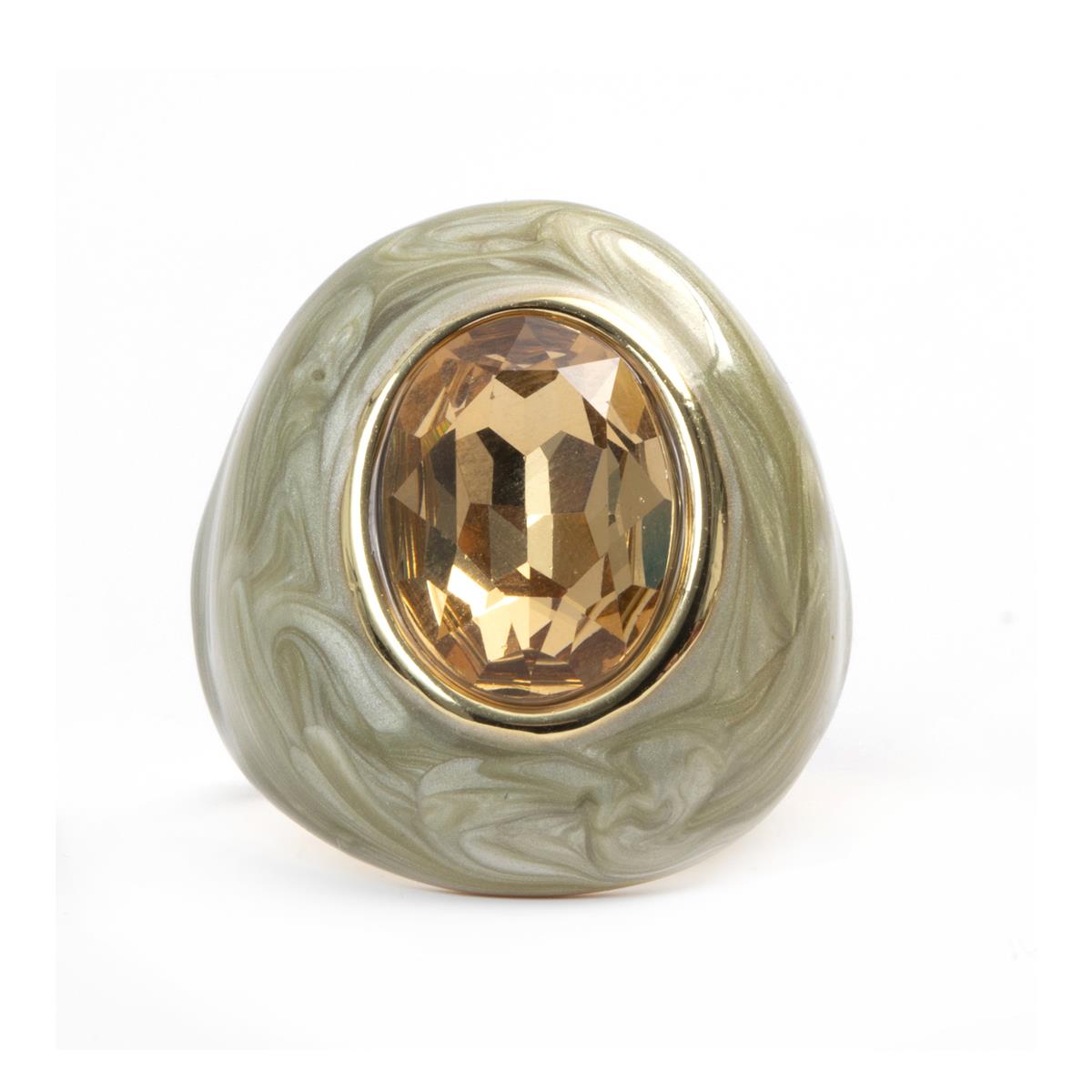 Anel Amarke acabamento ouro amarelo 18k - Amarke
