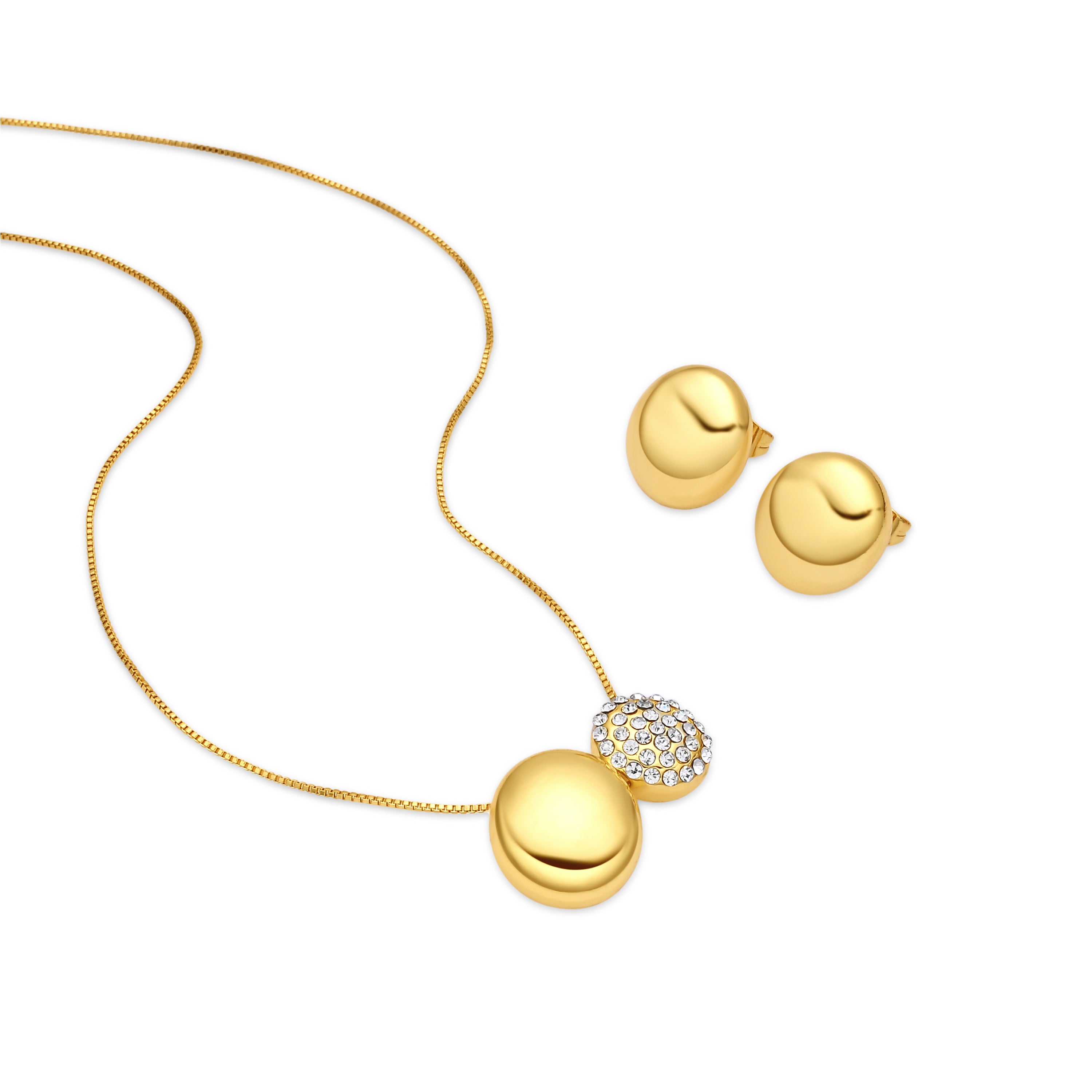 Set Fertigstellung Gelbgold 18k - Nemao