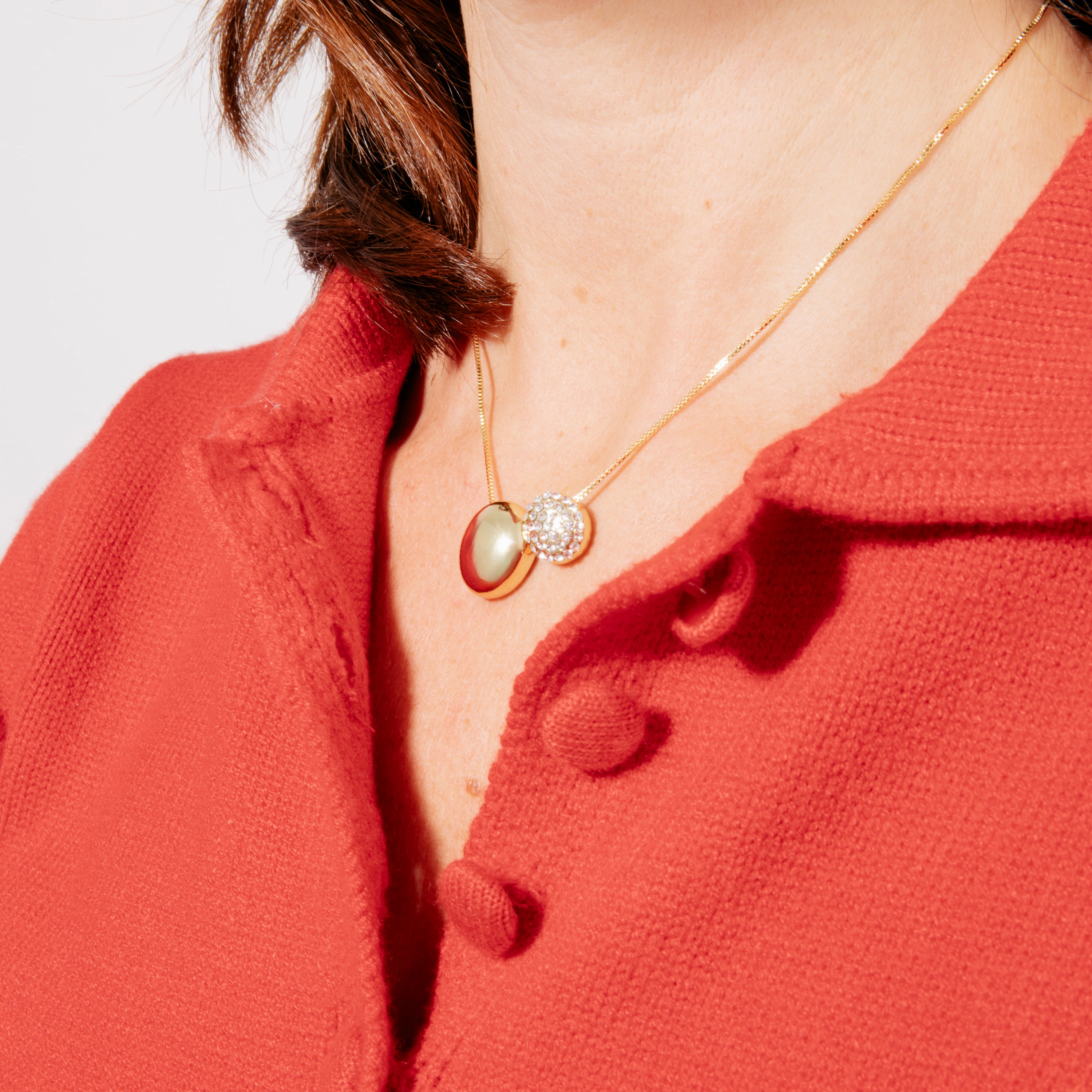 18k Yellow Gold Finish Set - Linkap