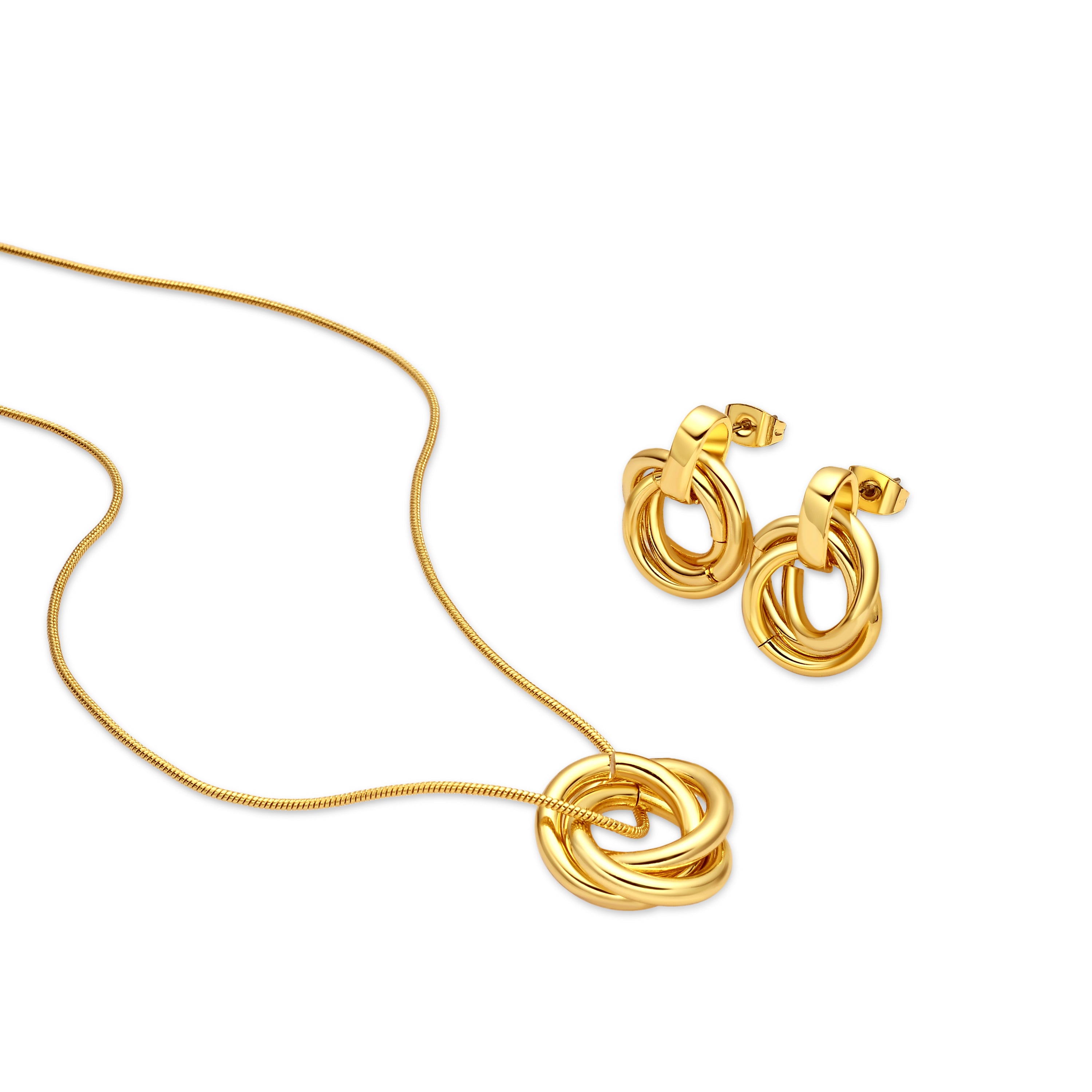 Set acabado oro amarillo 18k - Linkap