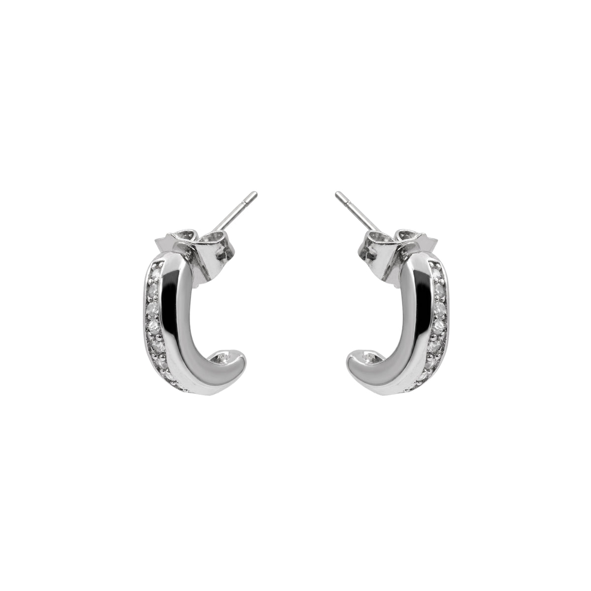 Parure avec finition en rhodium, or jaune et or rose 18 carats - Reslo