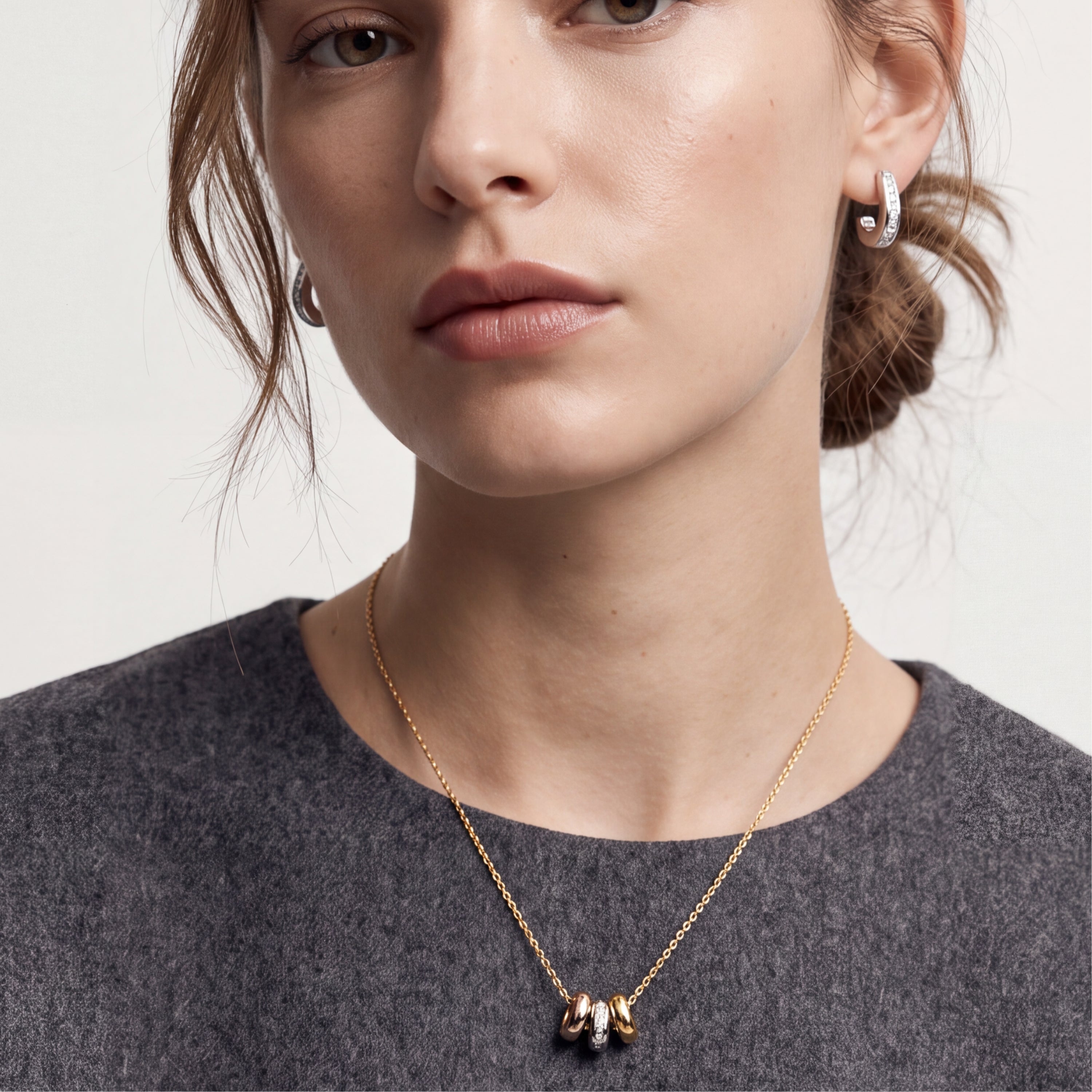 Set finition or jaune 18 carats - Reslo