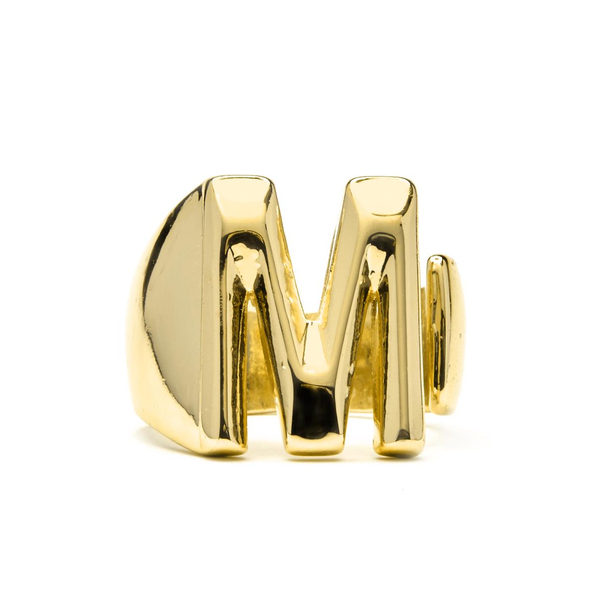 Bague en argent sterling 925 avec zircone brillante finition rhodium - Alphabet