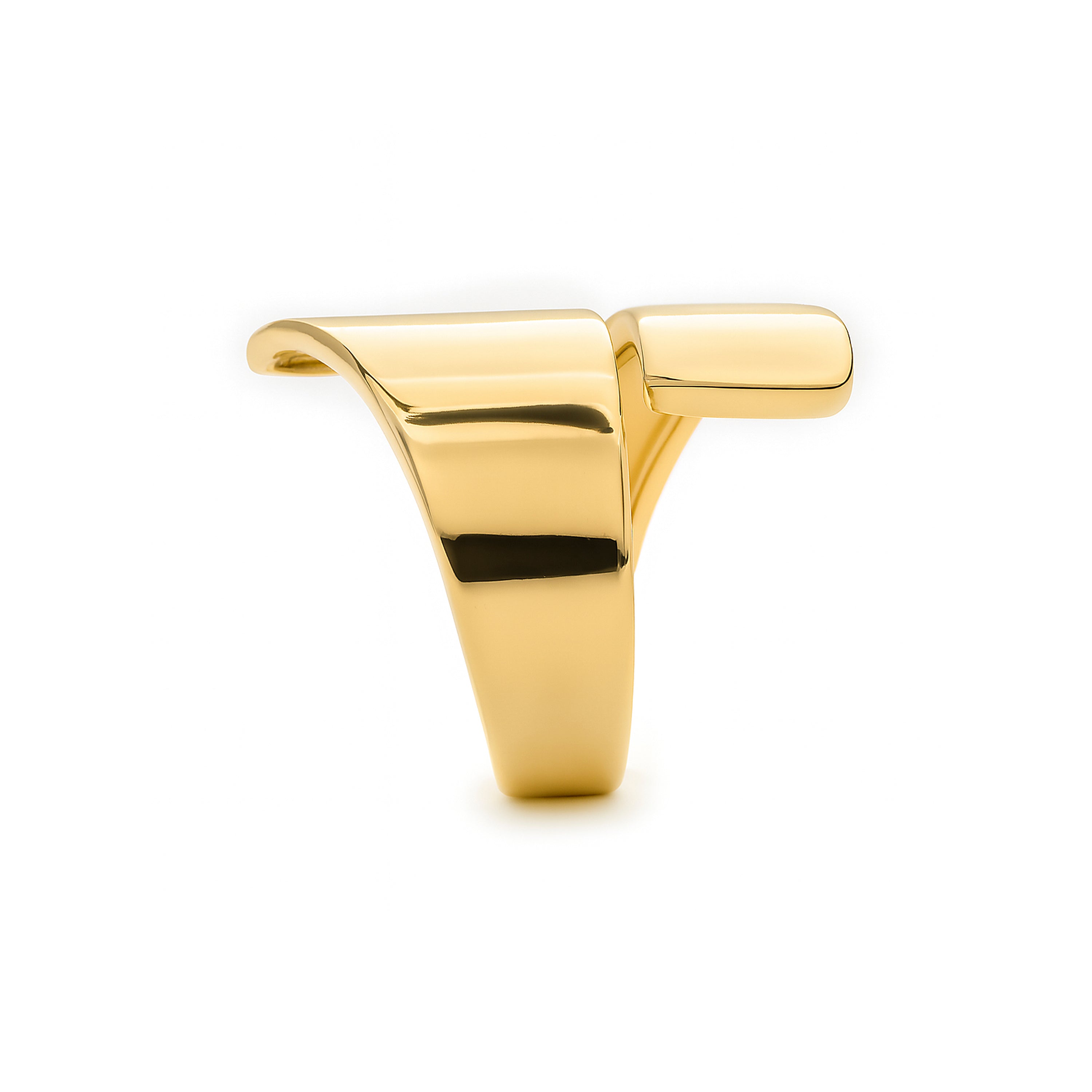 18k gold finished ring - Firiel