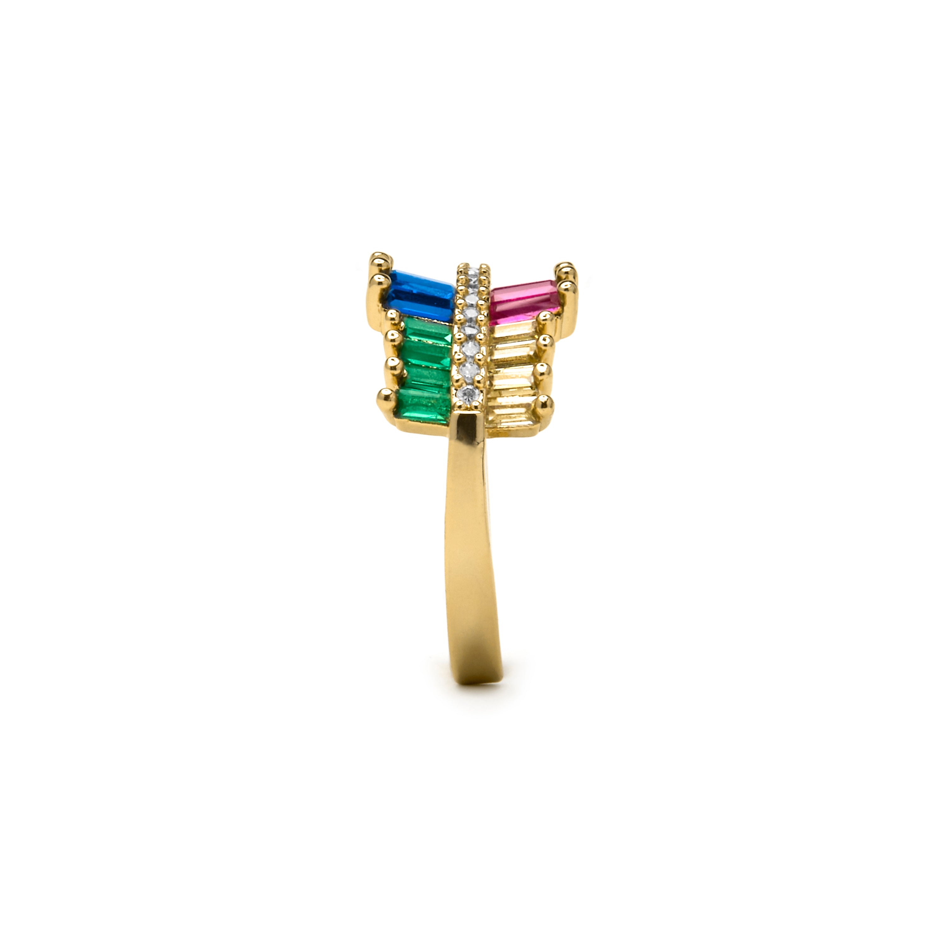 18k gold finished ring - Osere