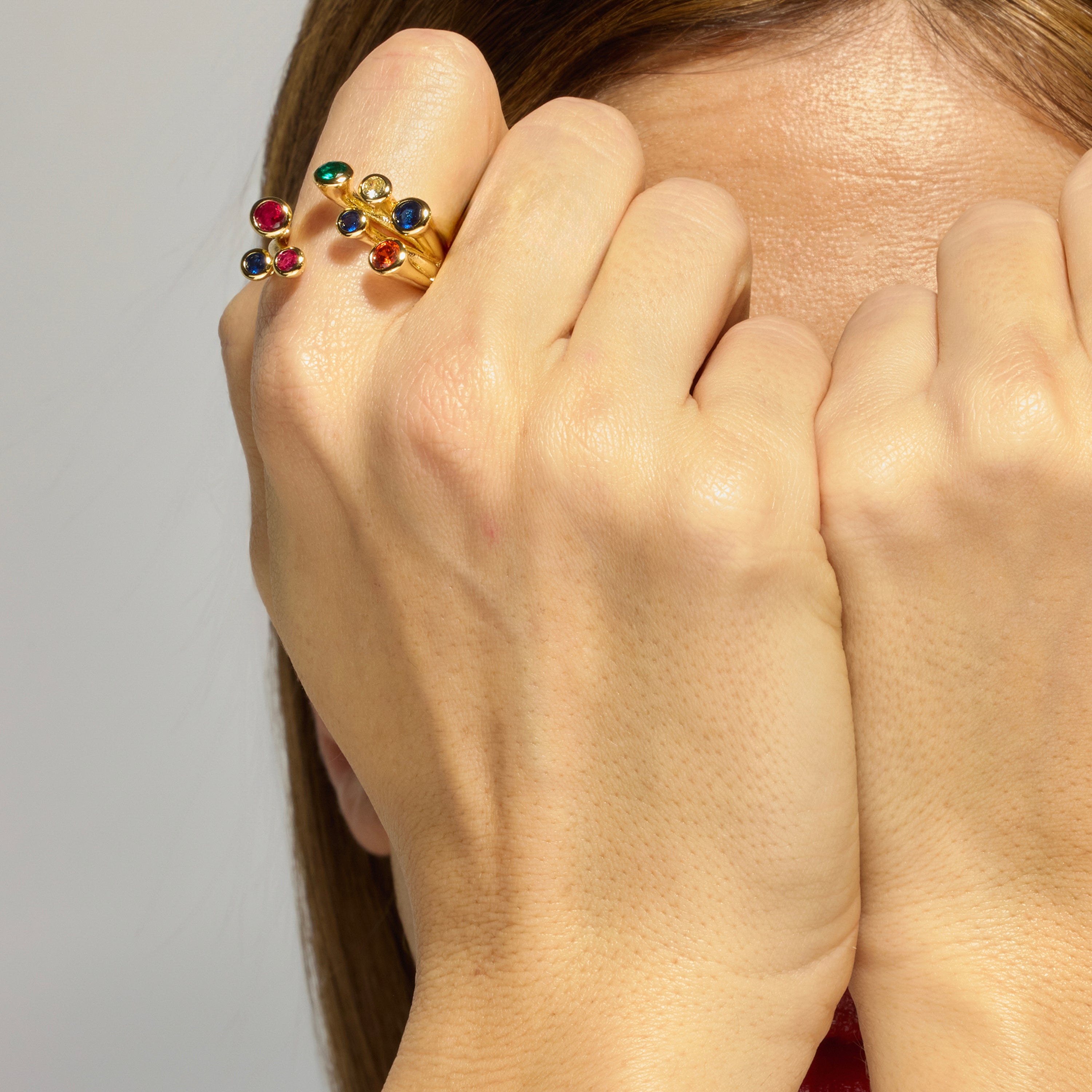 Bague avec laque noire finition or 18k Yter – LUXENTER