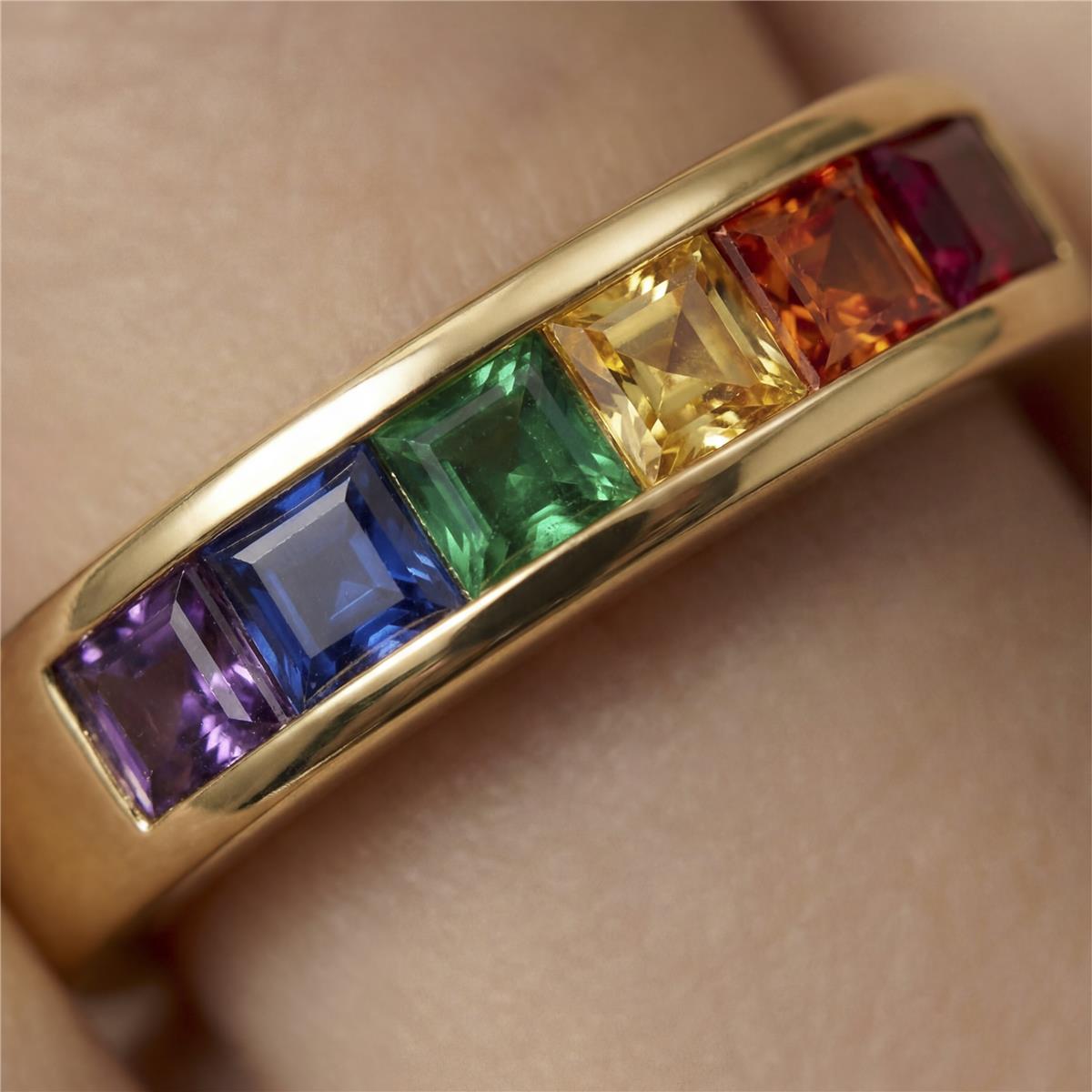 Bague avec Zircone Brillante finition or 18k - Darbia