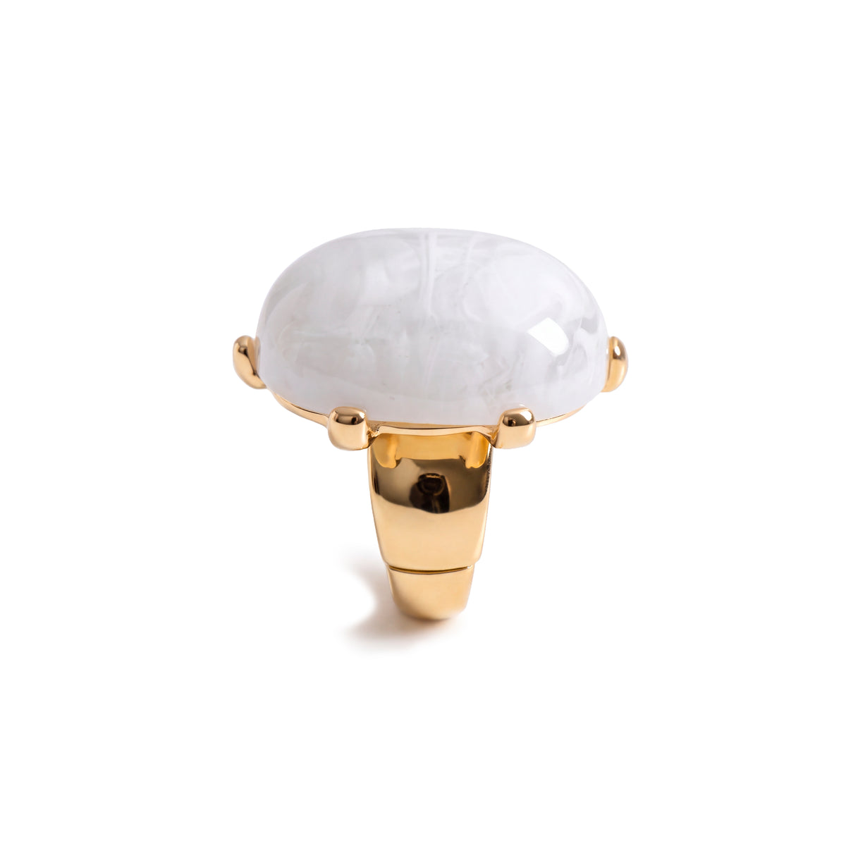 Anillo acabado en oro amarillo de 18k - Bolred