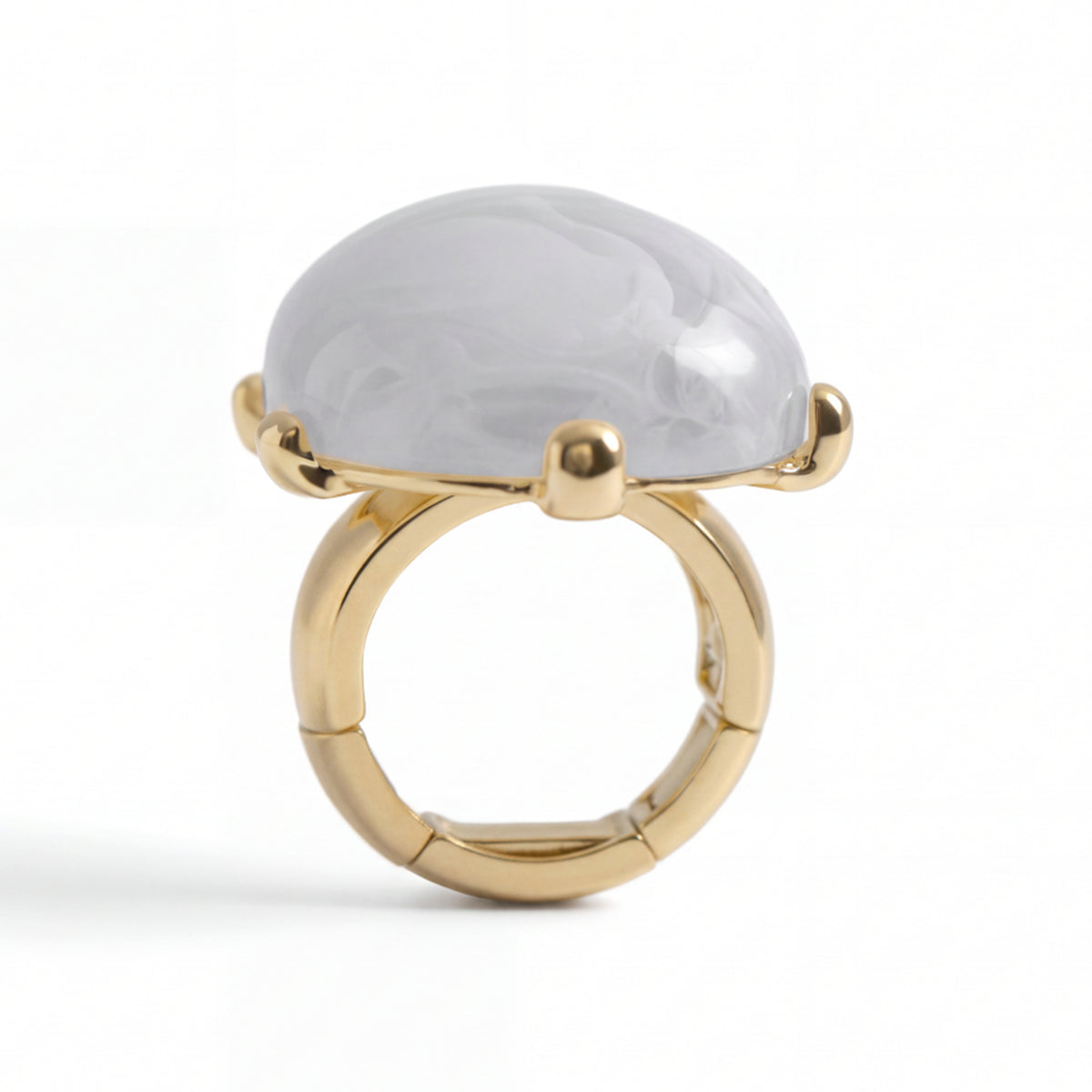 Anillo acabado en oro amarillo de 18k - Bolred
